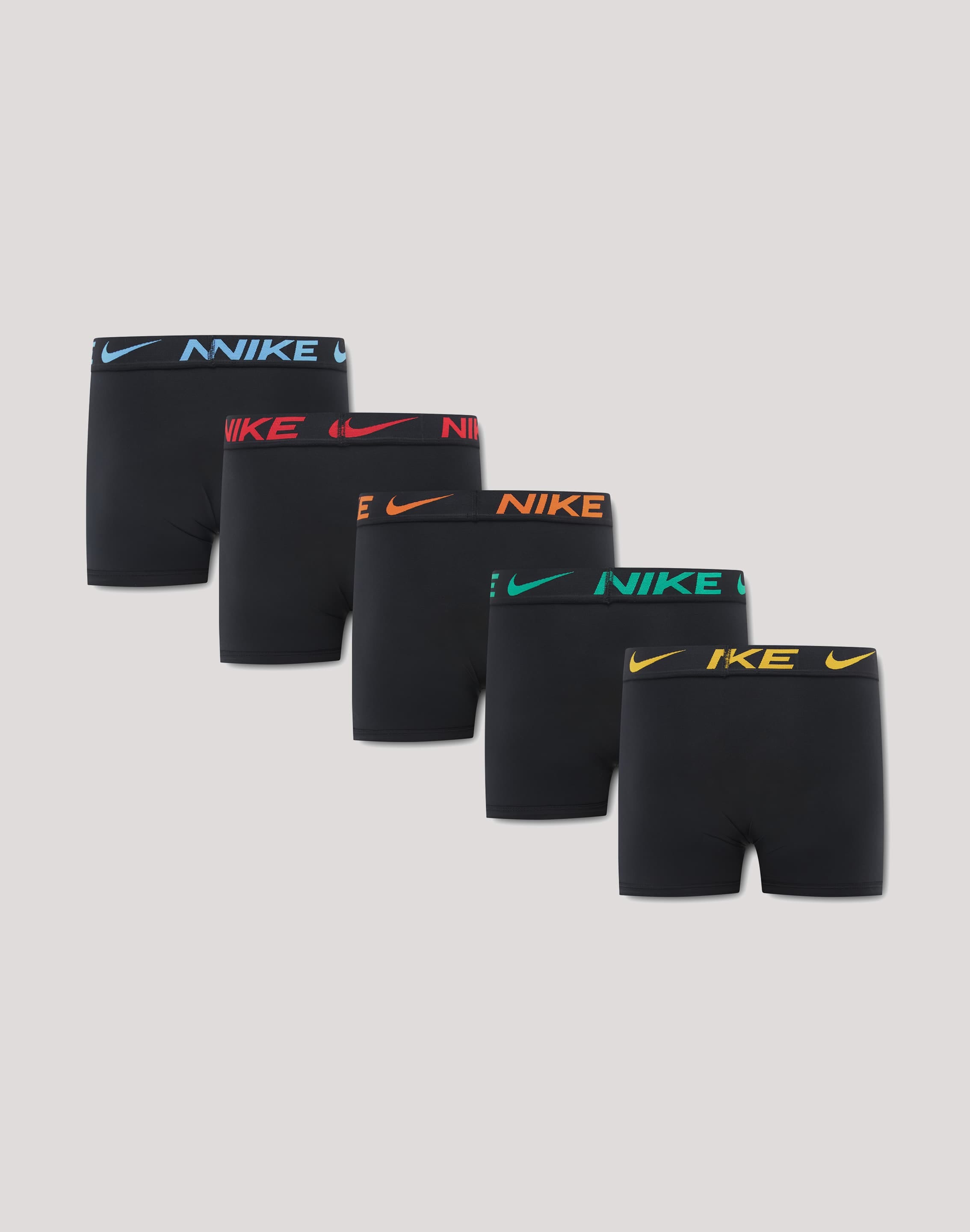 Nike Dri - FIT Color Pop Boxer Briefs 5 - Pack Grade - School