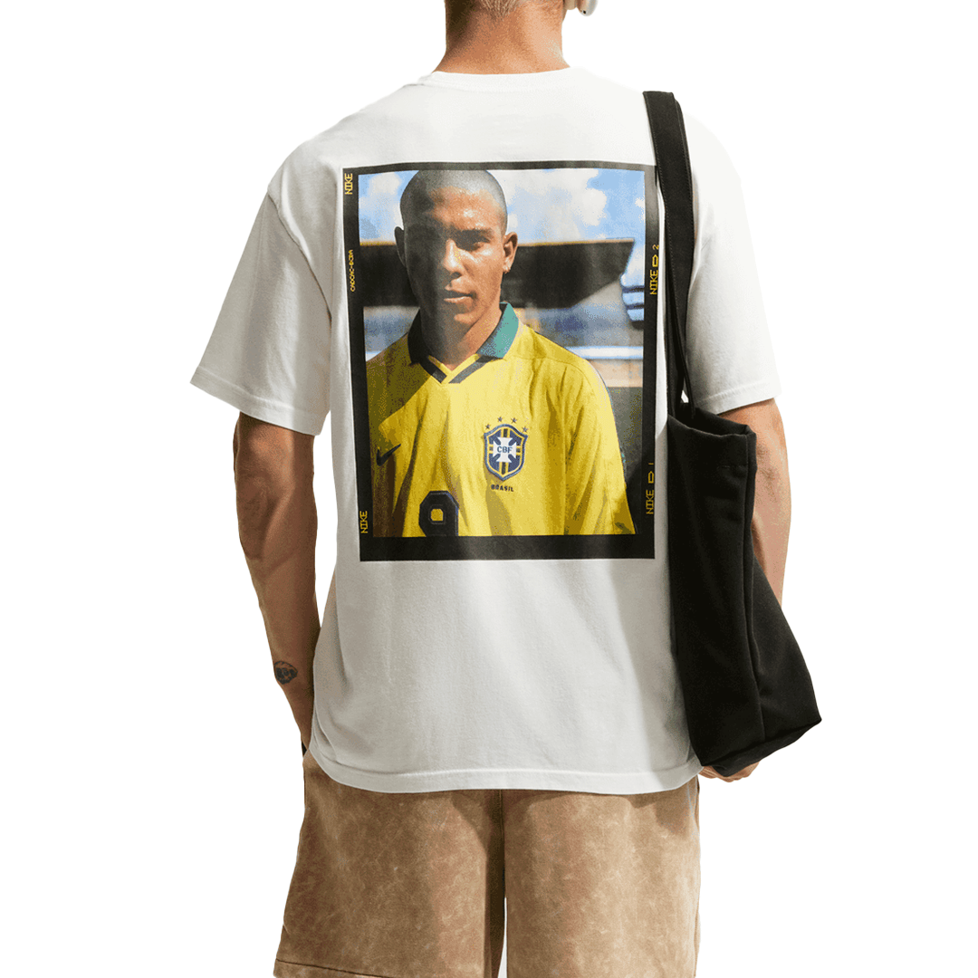 Nike RONALDO NAZARIO DE LIMA SPORTSWEAR R9 T - SHIRT WHITE SAIL