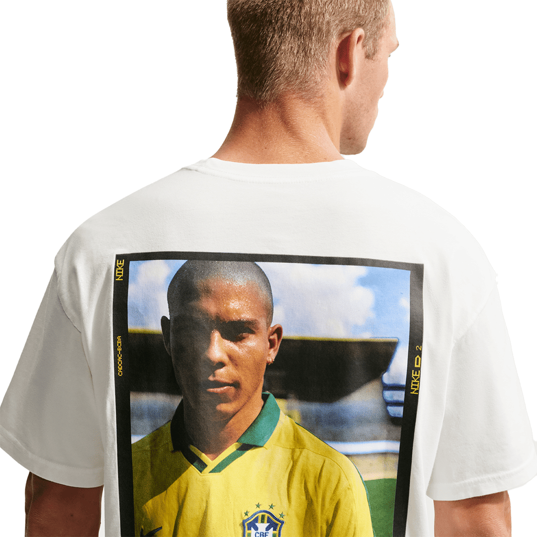 Nike RONALDO NAZARIO DE LIMA SPORTSWEAR R9 T - SHIRT WHITE SAIL