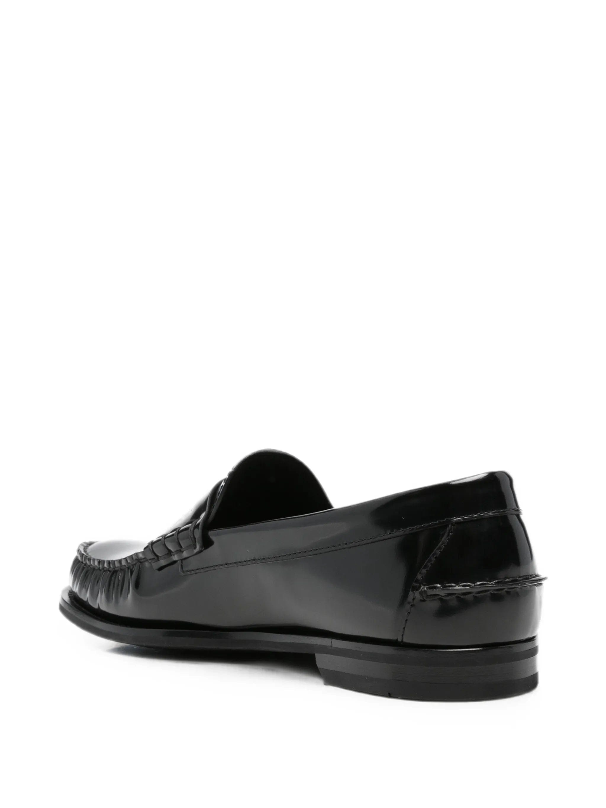 Prada logo - debossed loafers