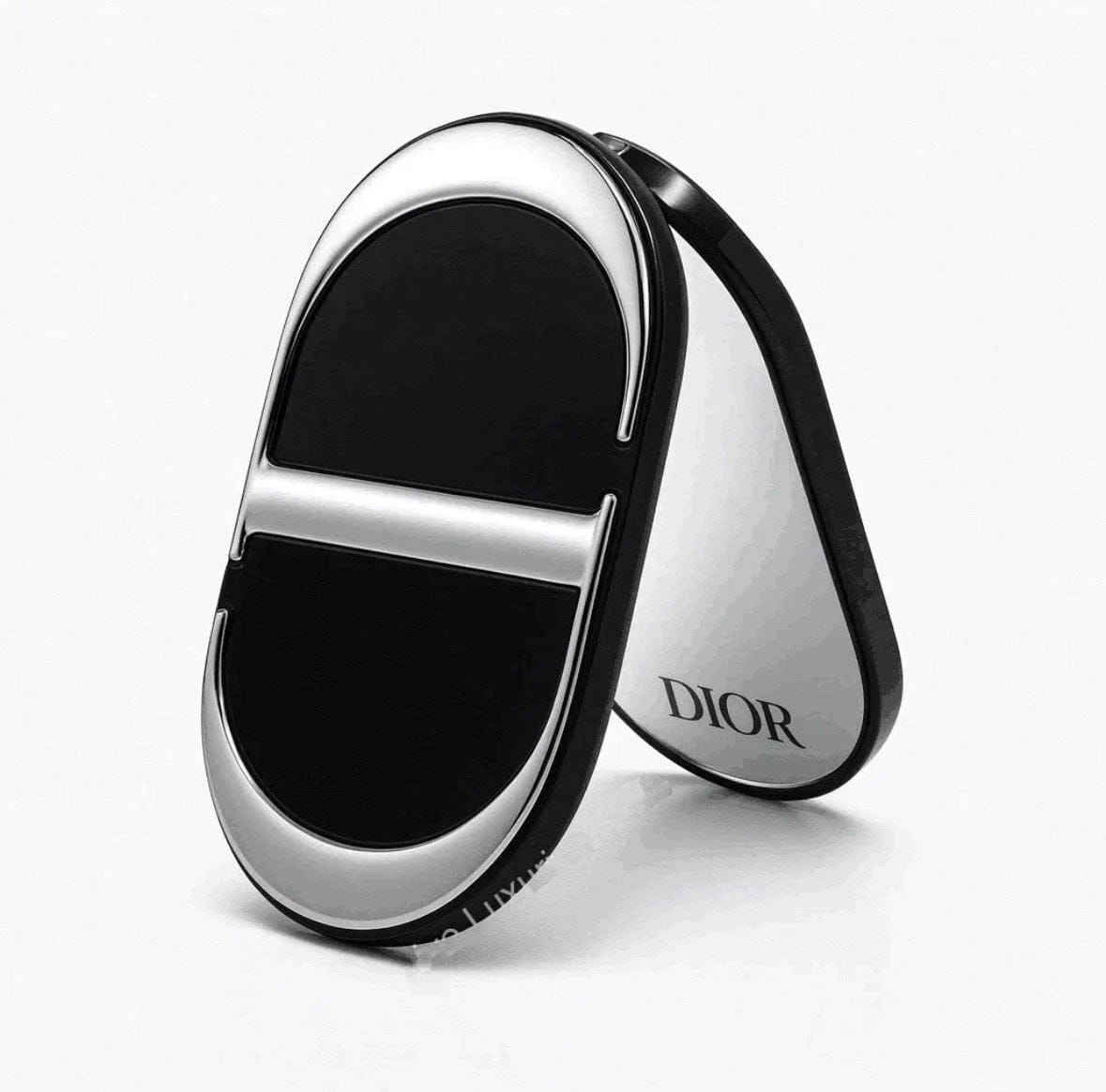 Dior CD Logo Makeup Mirror Phone Holder Stand Dual Mirror