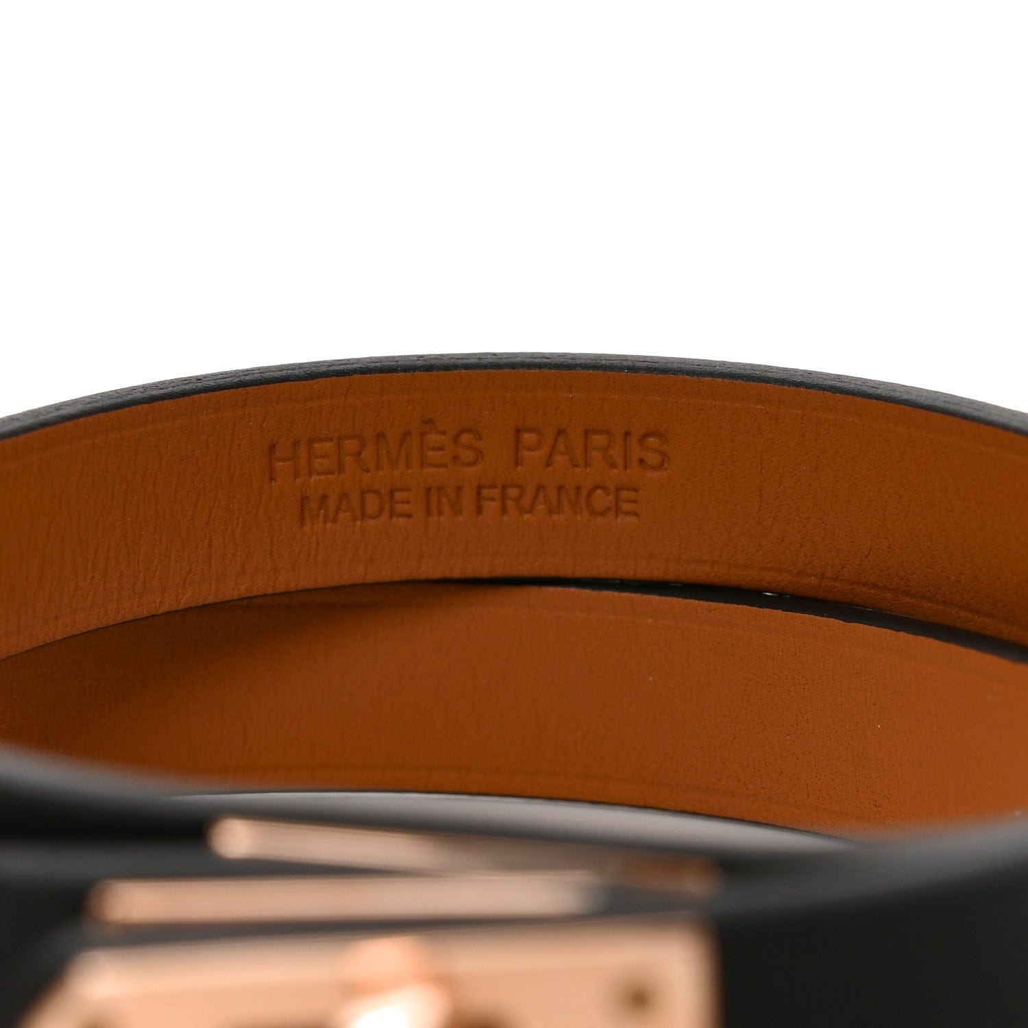 Hermes Swift Mini Kelly Double Tour Bracelet T2 Black