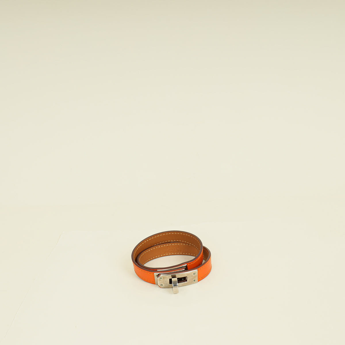 Hermes Feu Kelly Double Tour Bracelet