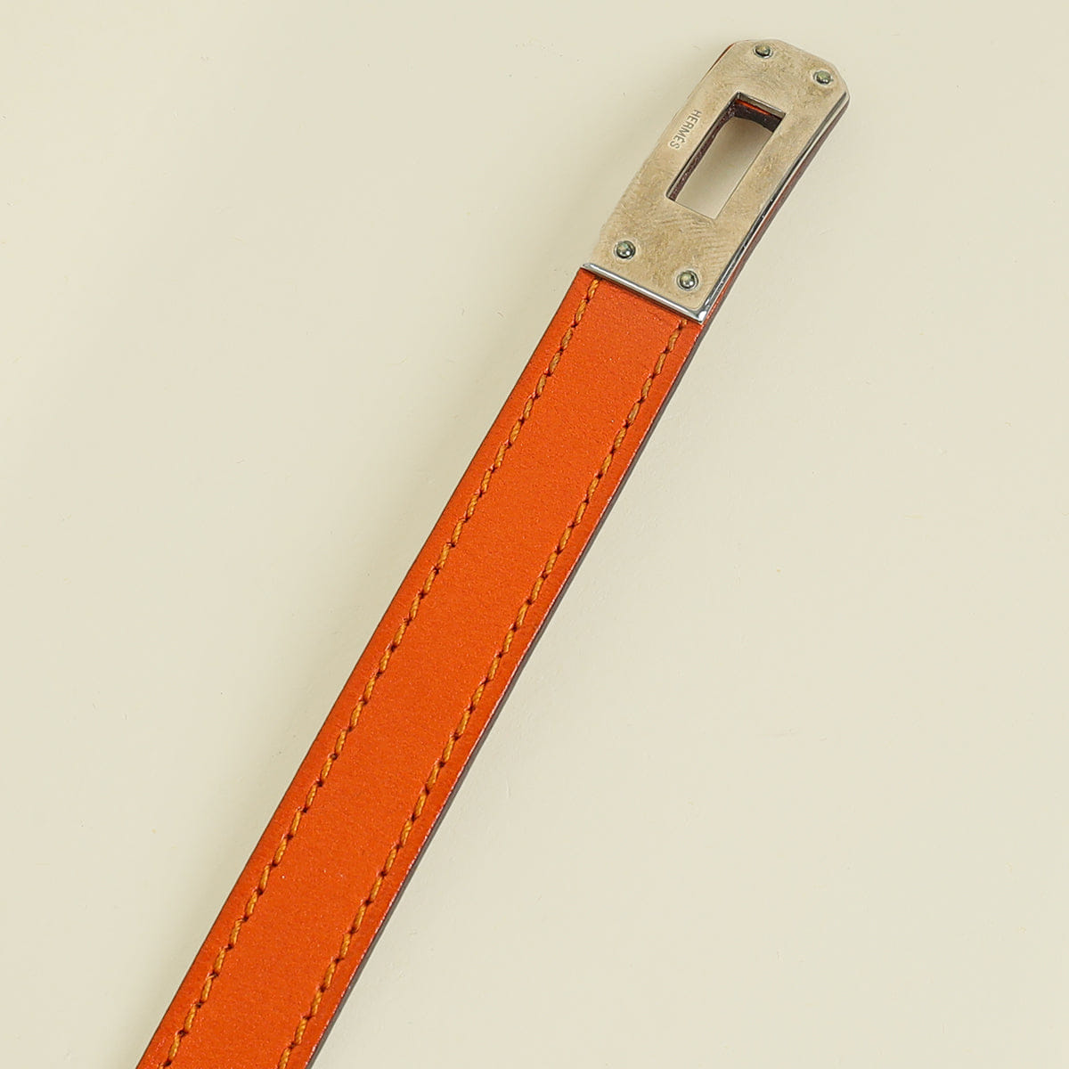 Hermes Feu Kelly Double Tour Bracelet