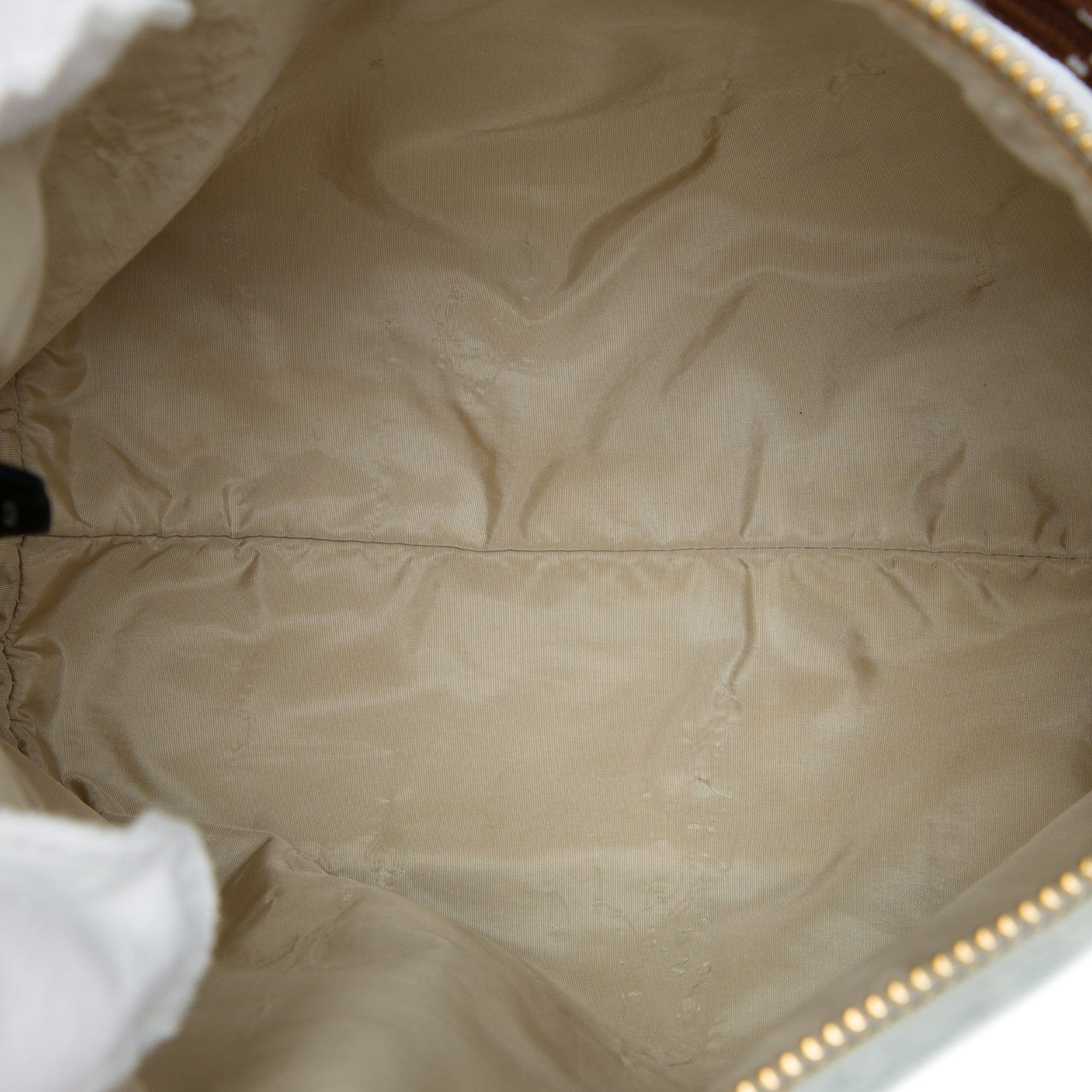 Miu Miu Cotton Gabardine Pouch