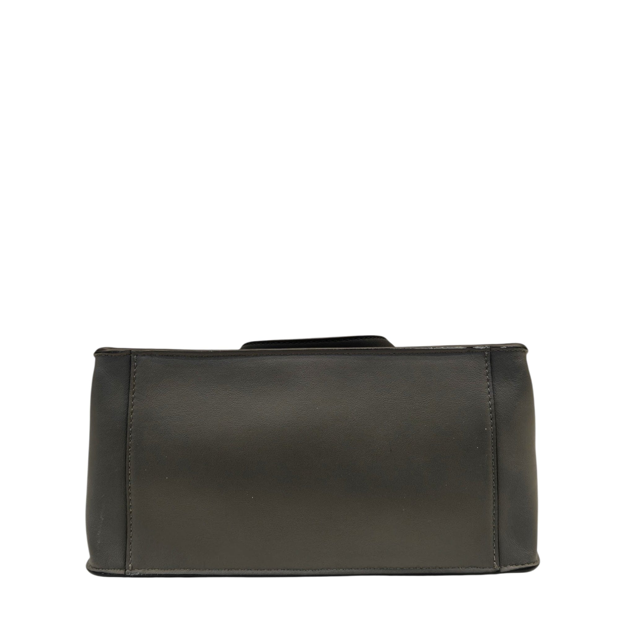Fendi Tri - Color Grace Leather Flip Bag