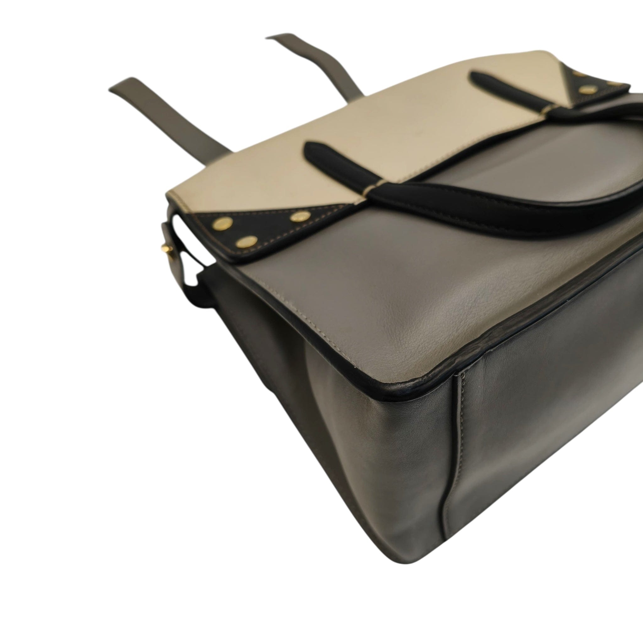 Fendi Tri - Color Grace Leather Flip Bag