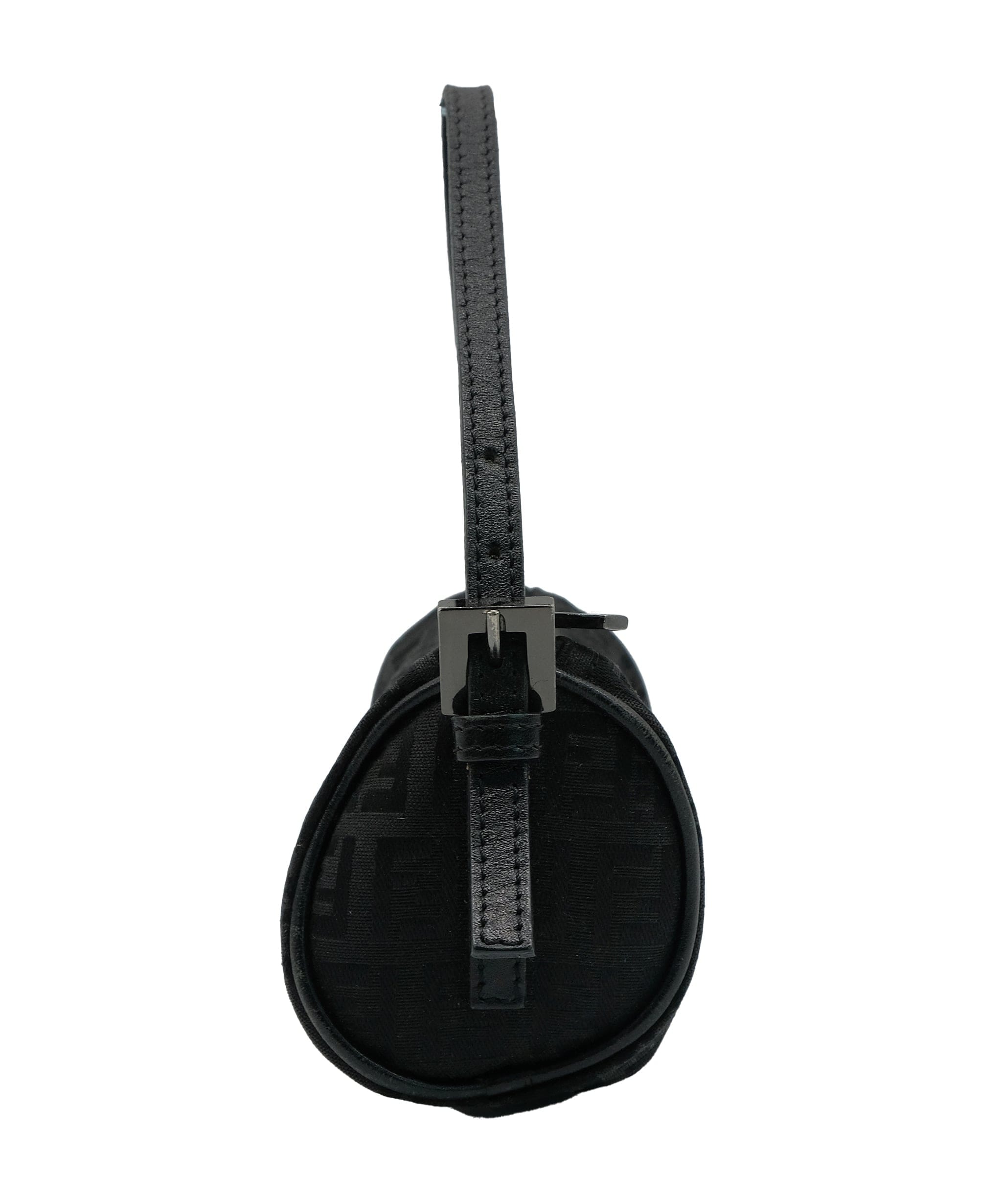Fendi Black Zucca Pouch RJC2771