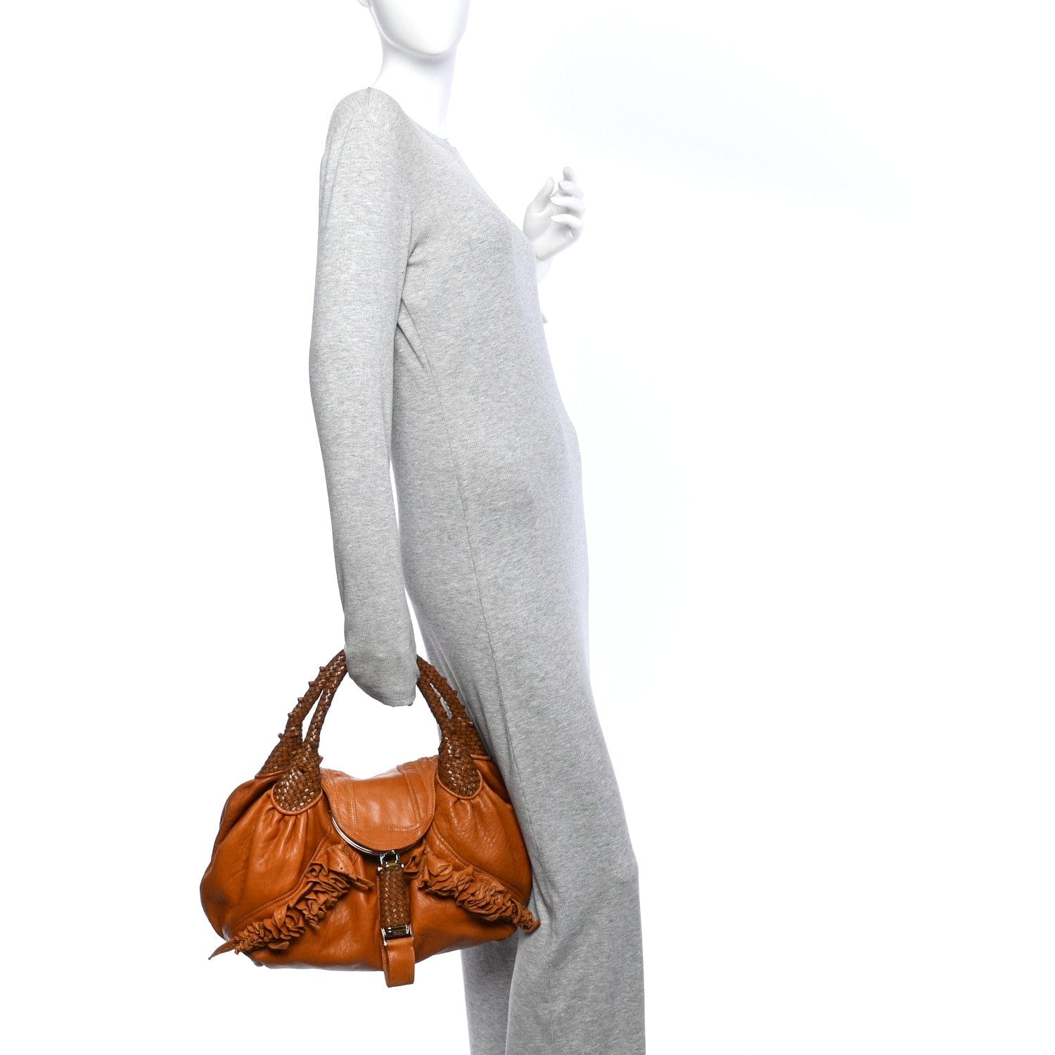 Fendi Nappa Nuvolata Wisteria Spy Honey