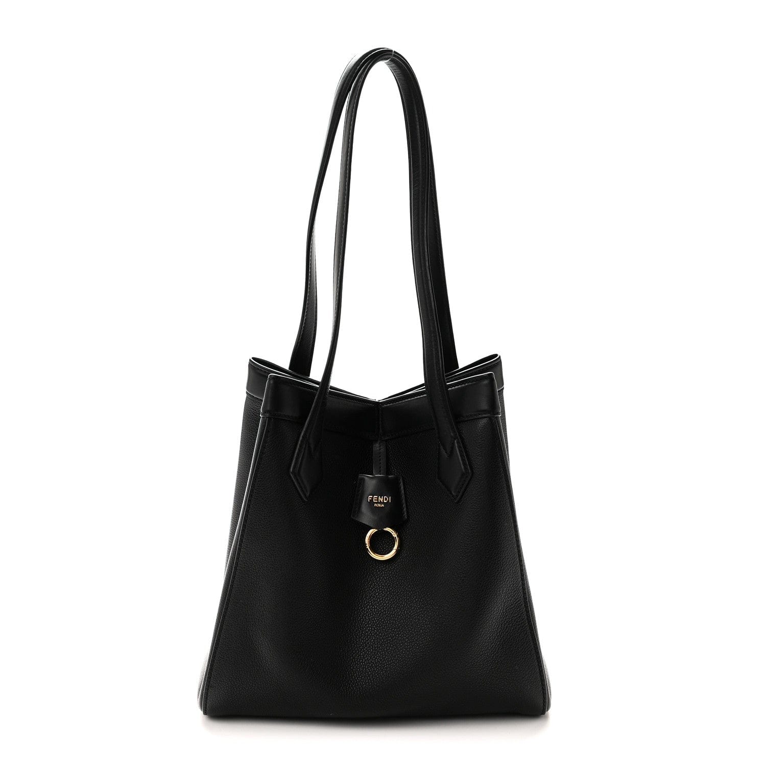 Fendi Vitello Cher Grace Medium Fendi Origami Black