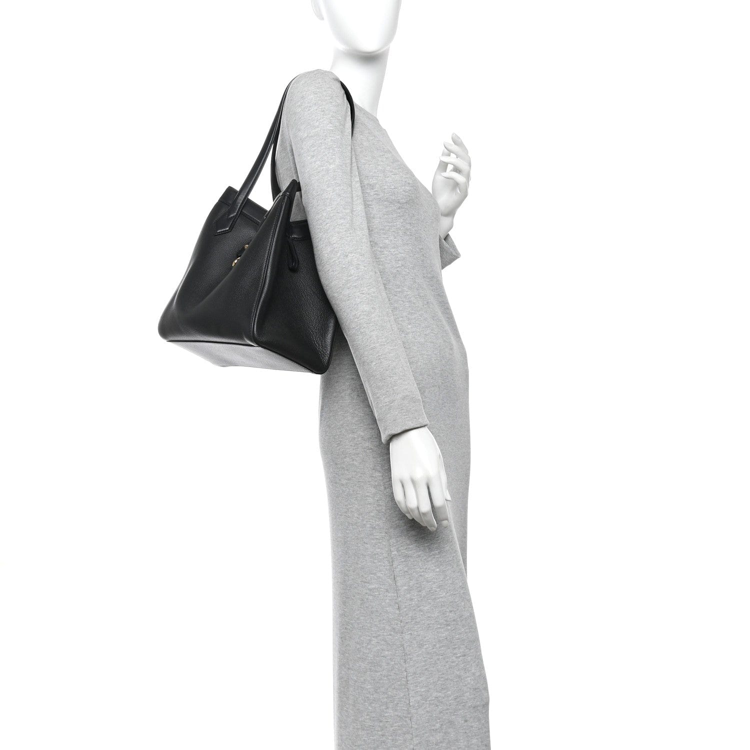 Fendi Vitello Cher Grace Medium Fendi Origami Black