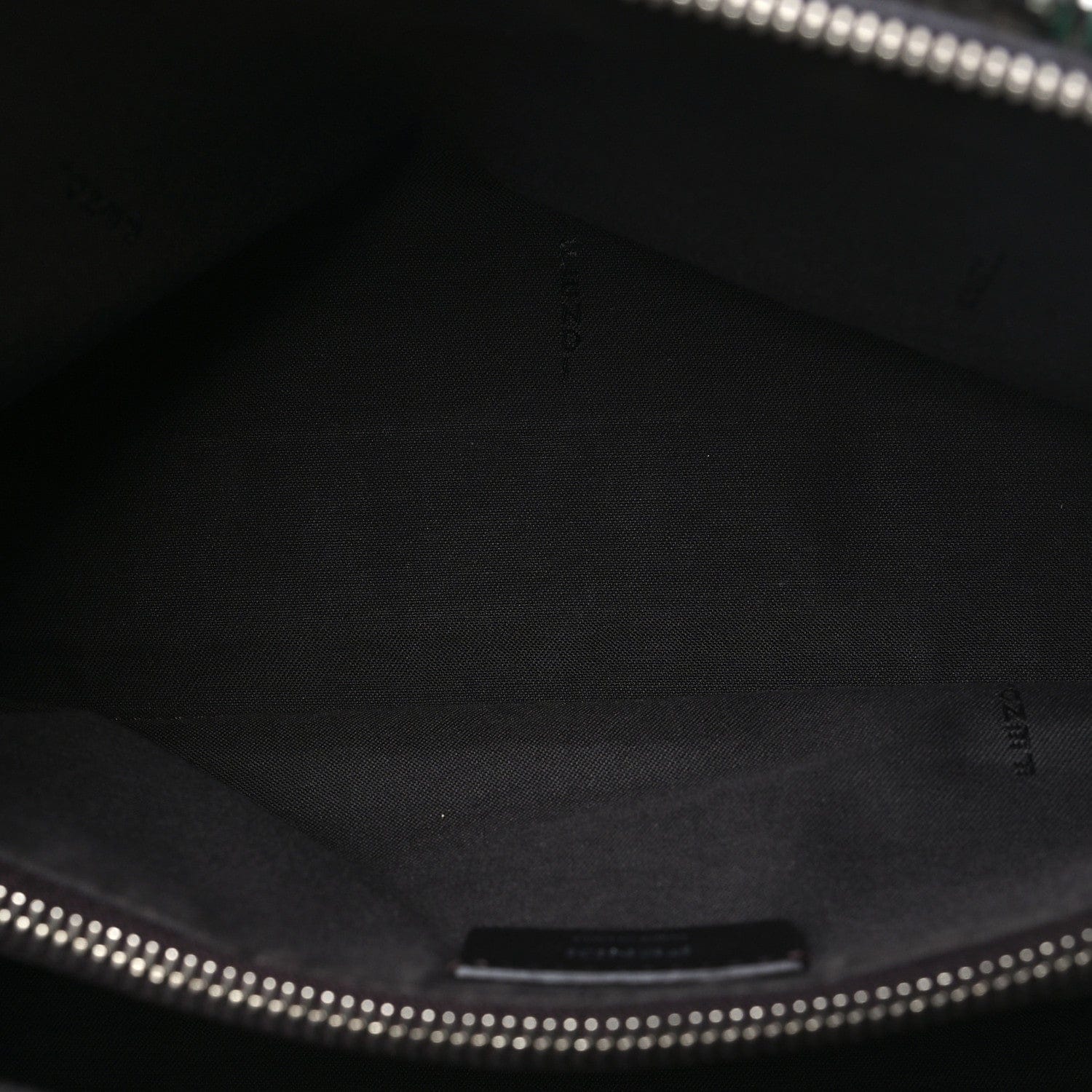 Fendi Vitello Snakeskin Medium By The Way Boston Bag Dark Green Roccia