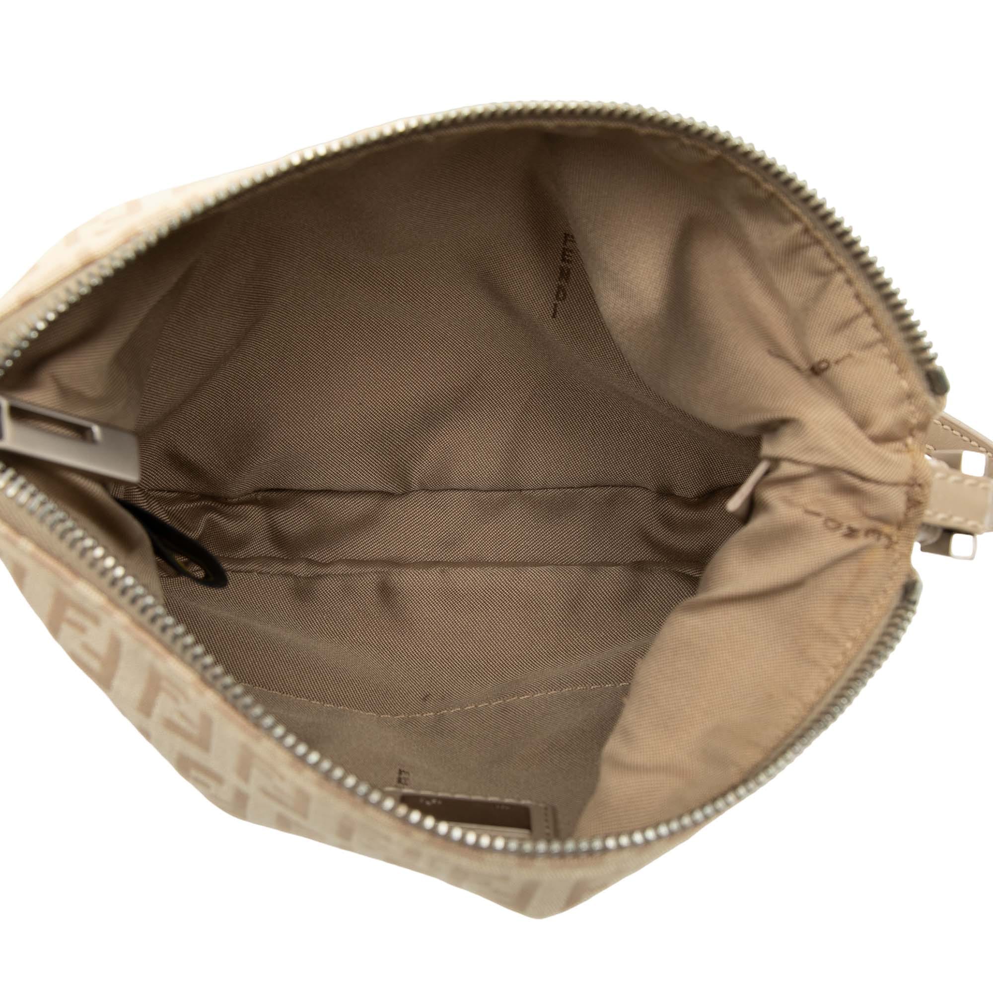 Fendi Zucchino Canvas Hobo