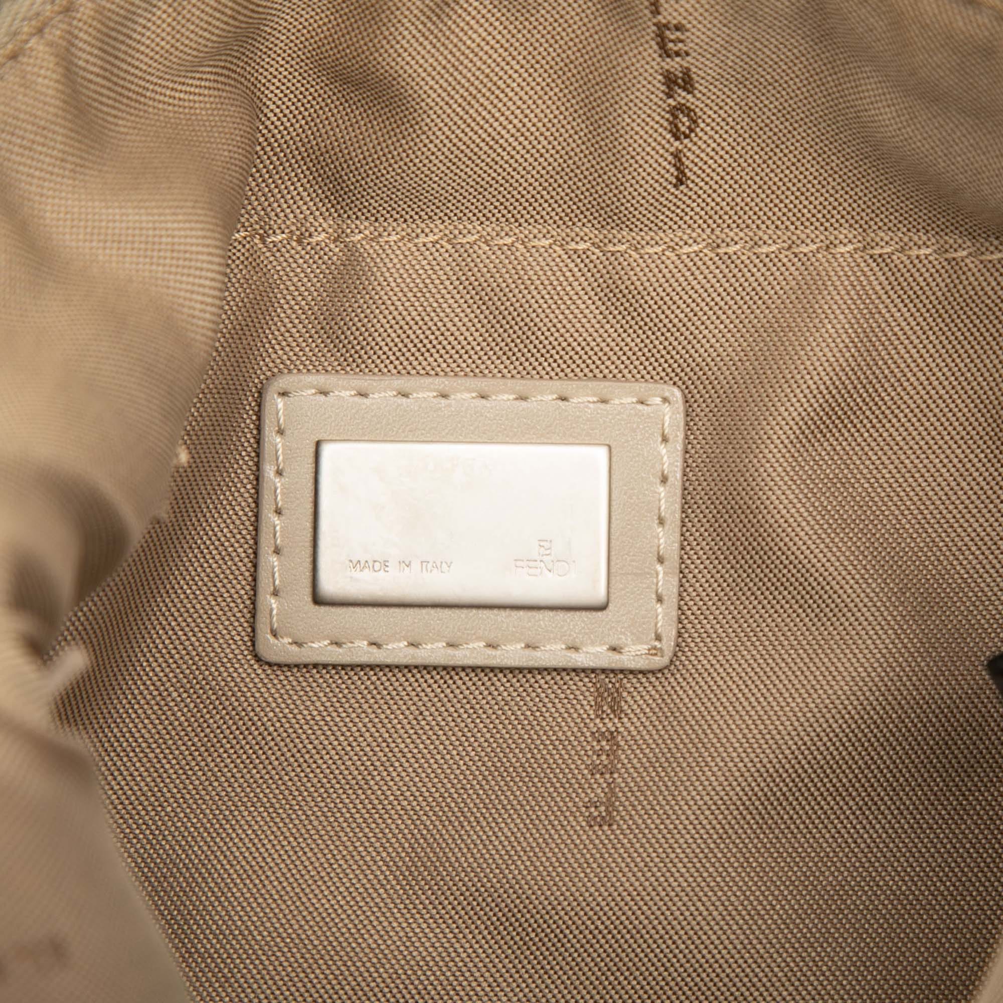 Fendi Zucchino Canvas Hobo