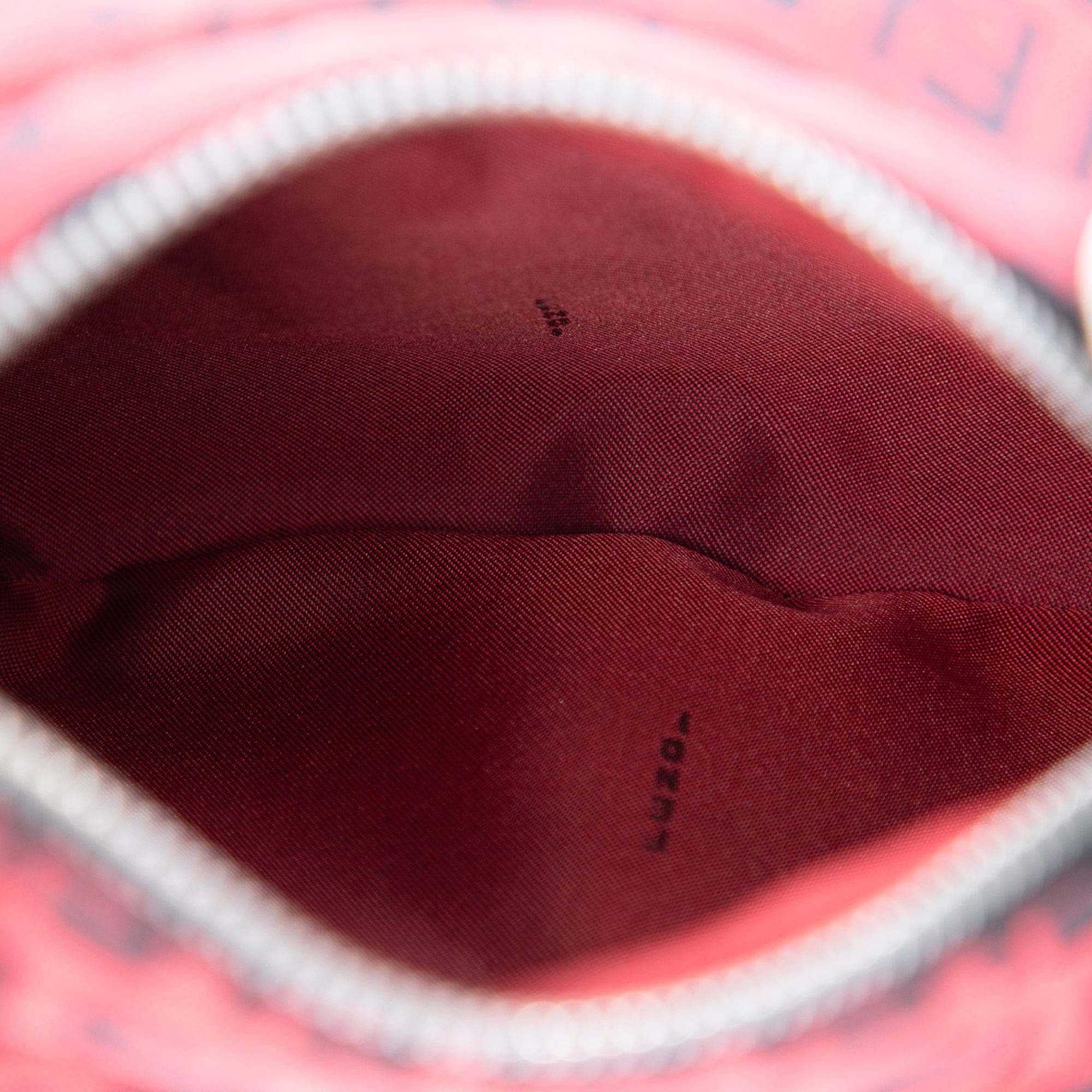 Fendi Zucchino Canvas Oyster Hobo