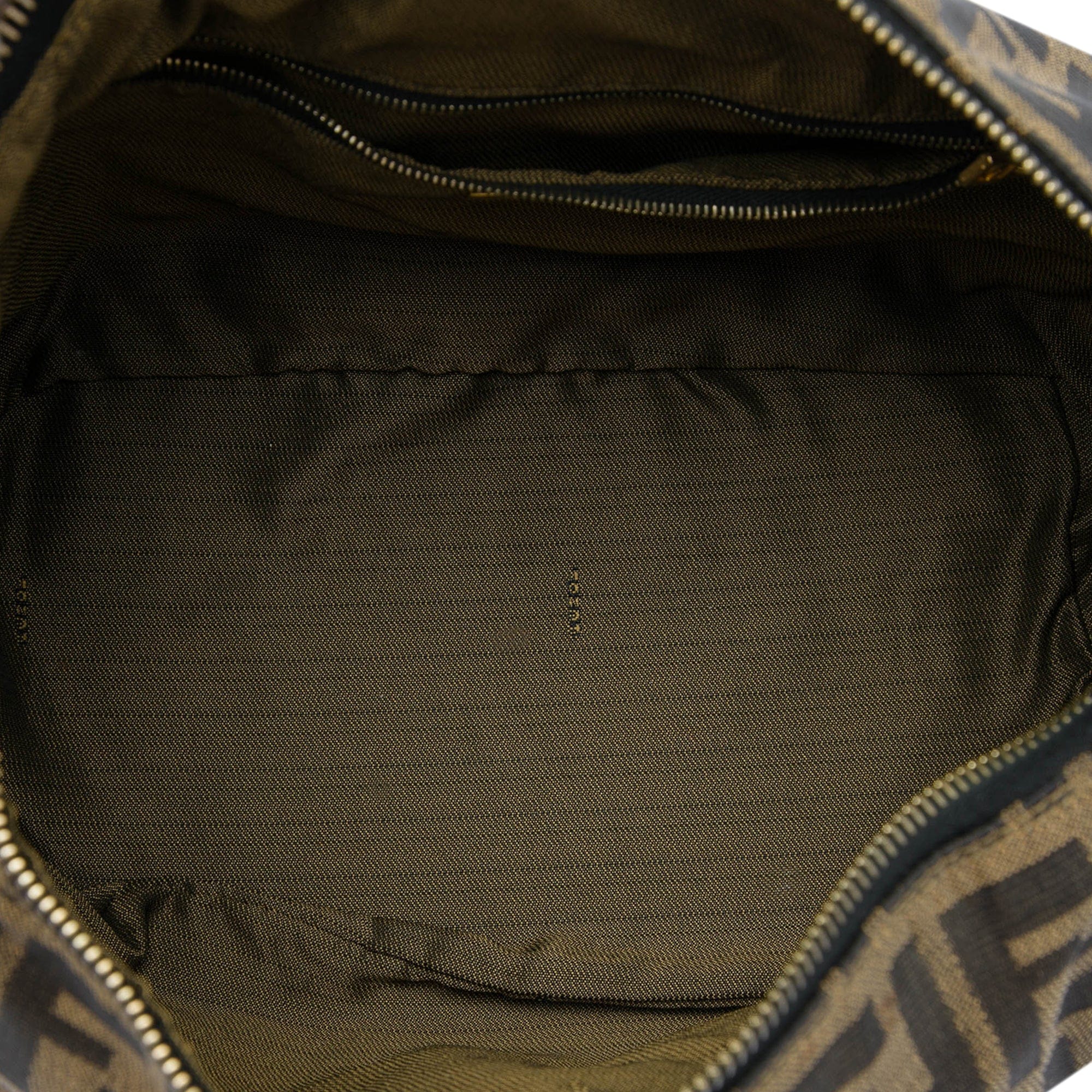 Fendi Zucca Canvas Vanity Cosmetic Bag