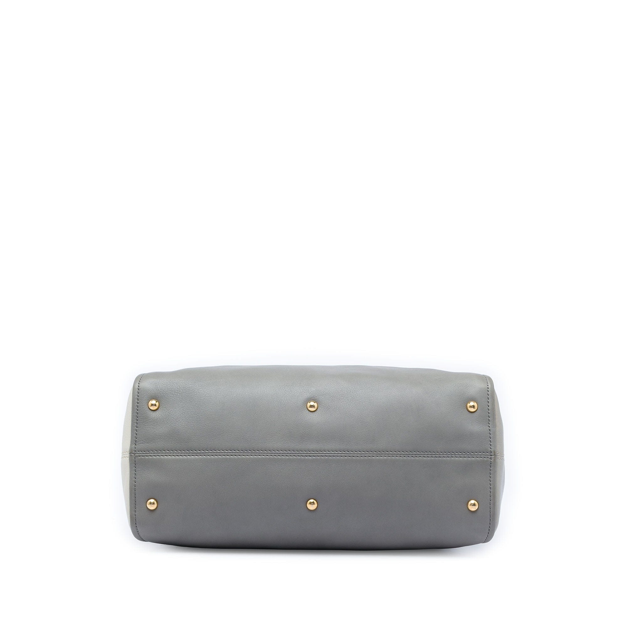 Fendi Large Leather Colorblock Chameleon Satchel