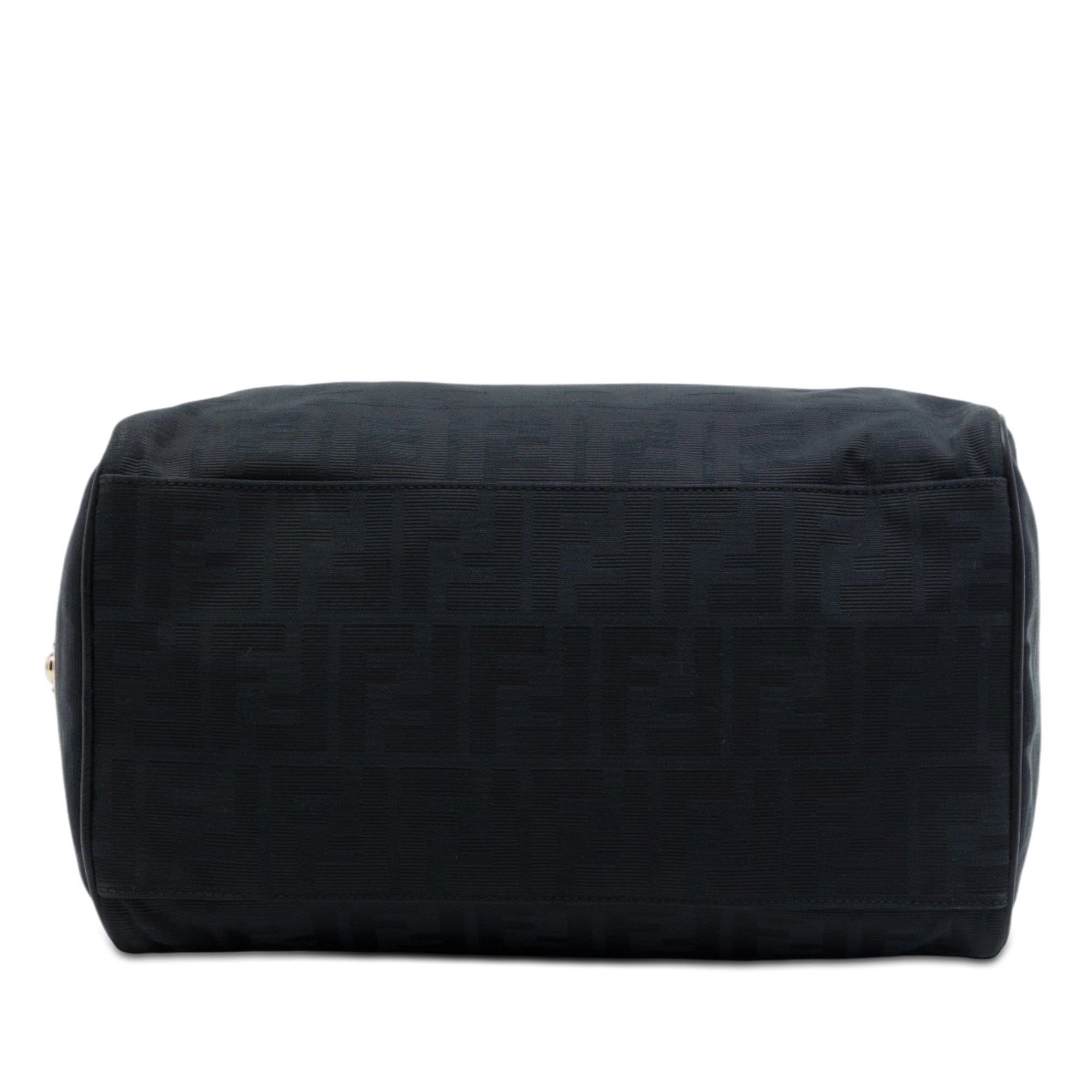 Fendi Zucca Canvas Boston Bag