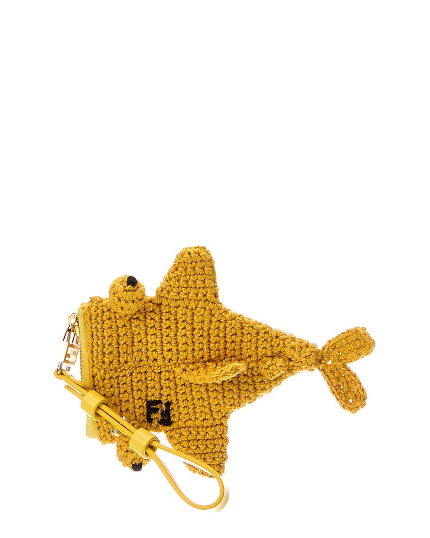 Fendi Bff Crochet Coin Purse