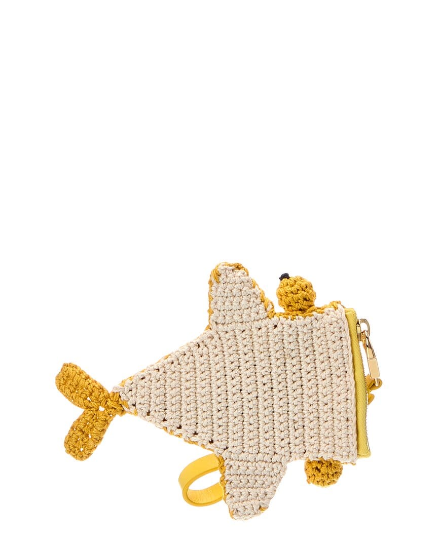 Fendi Bff Crochet Coin Purse