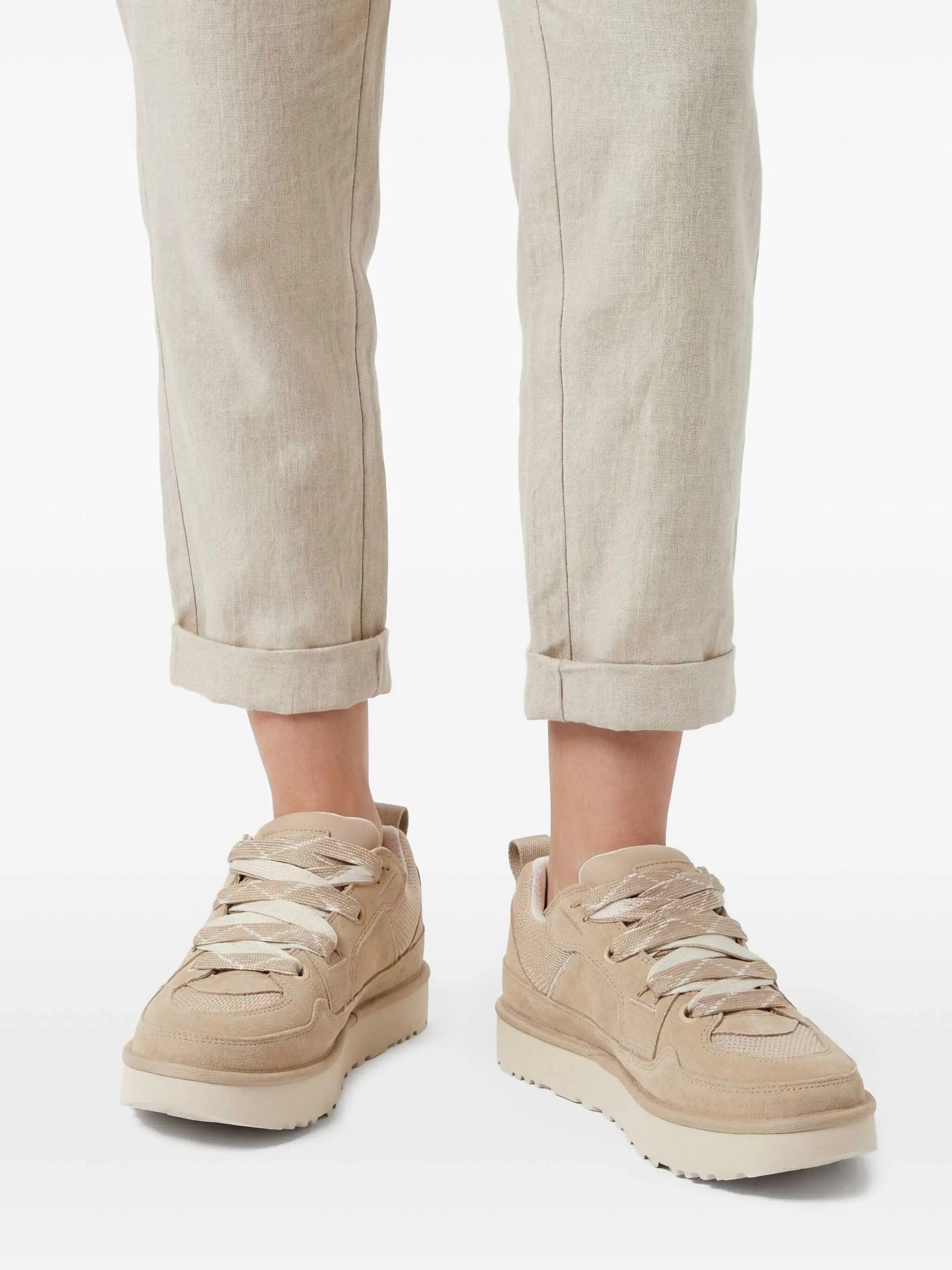 UGG Lo Lowmel lace - up engraved logo sneakers