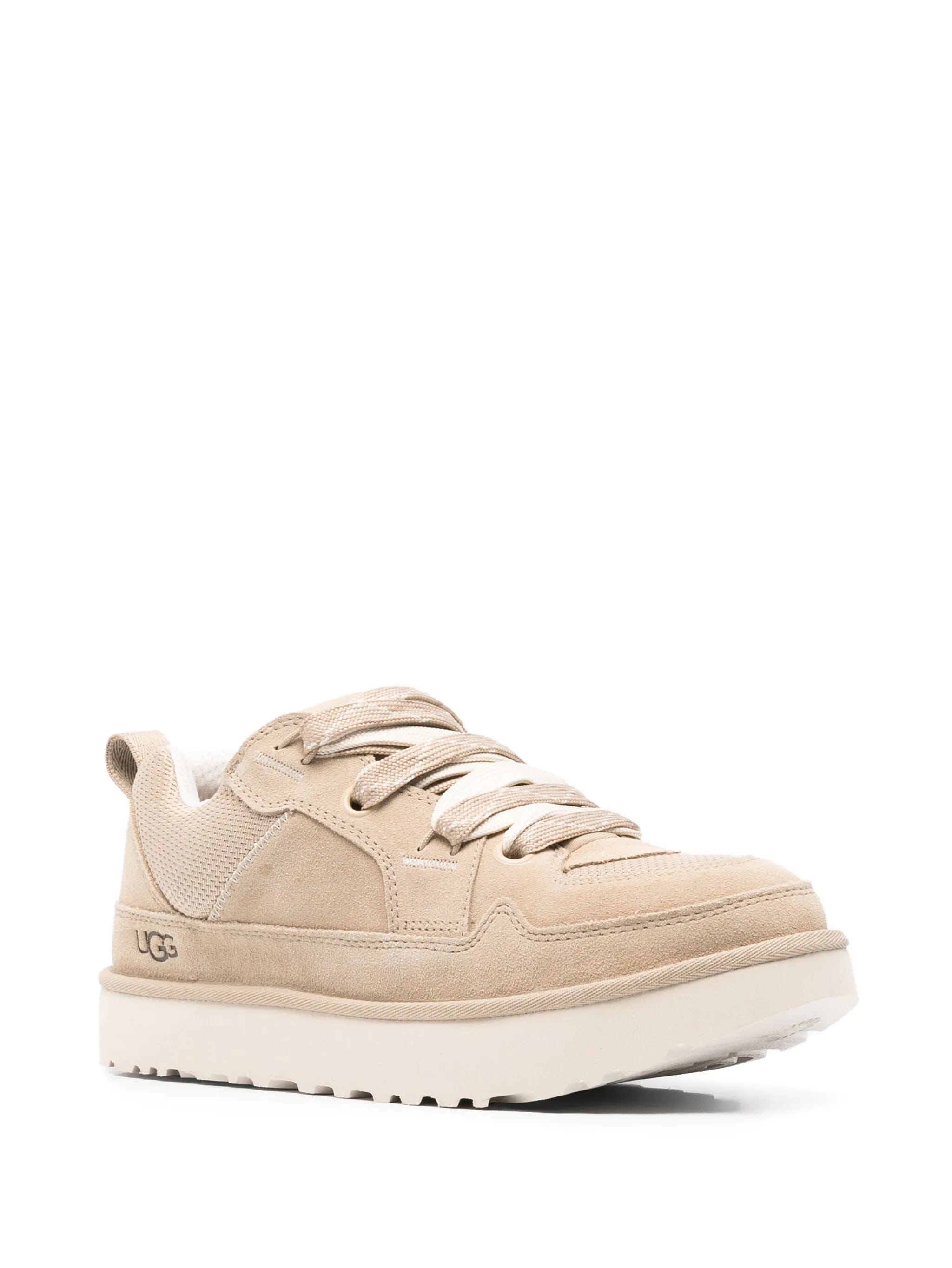 UGG Lo Lowmel lace - up engraved logo sneakers