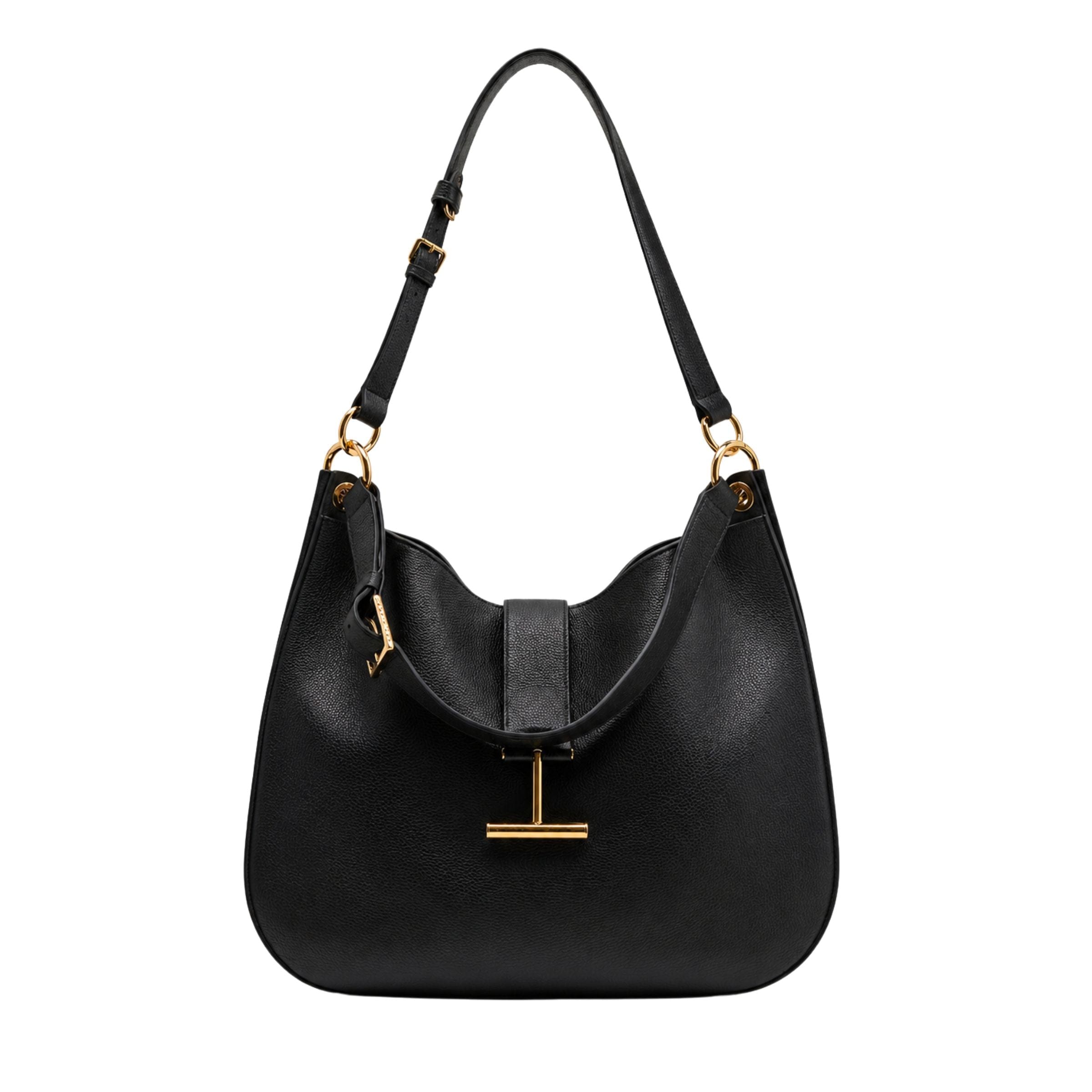 TOM FORD Black Large Tara Hobo Bag