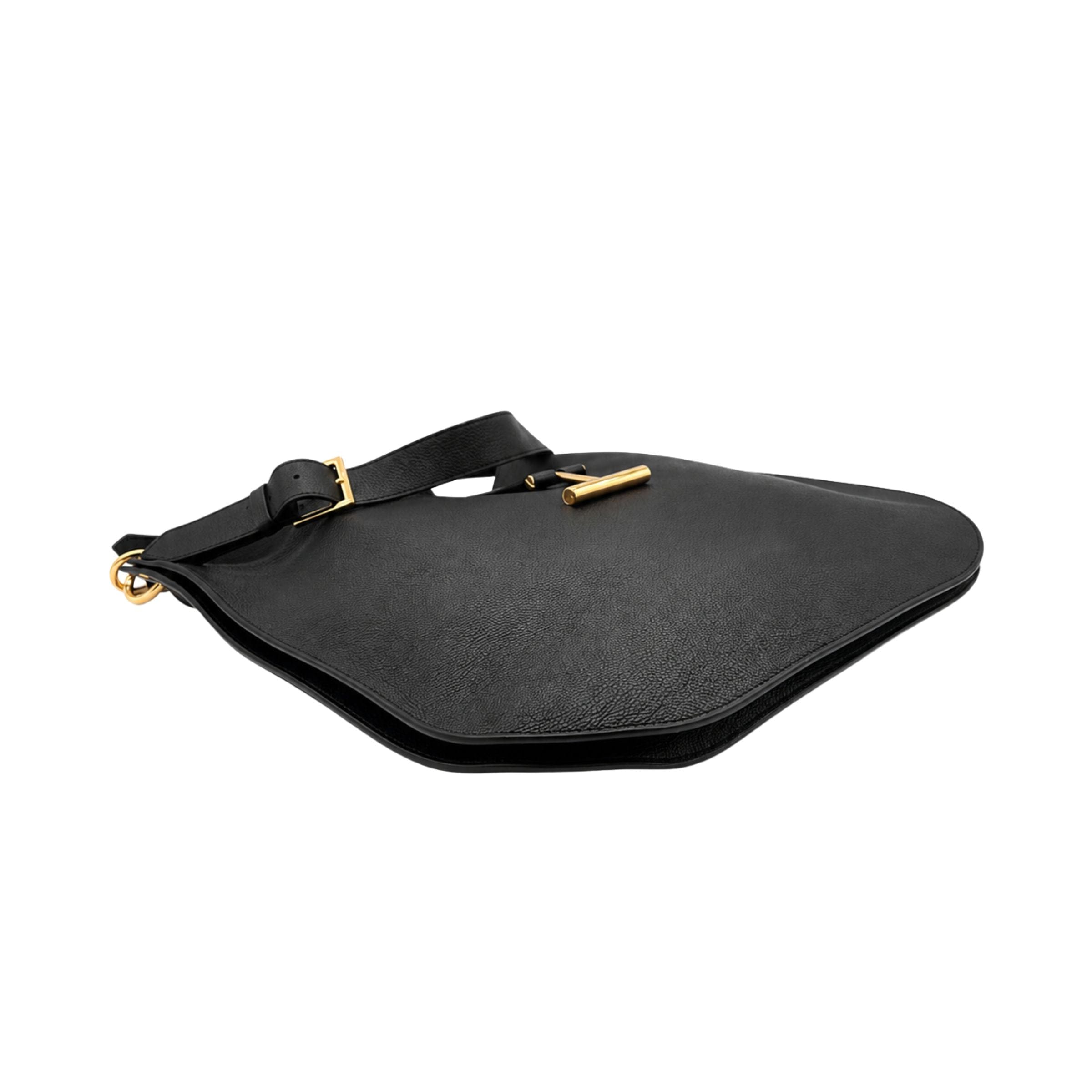 TOM FORD Black Large Tara Hobo Bag