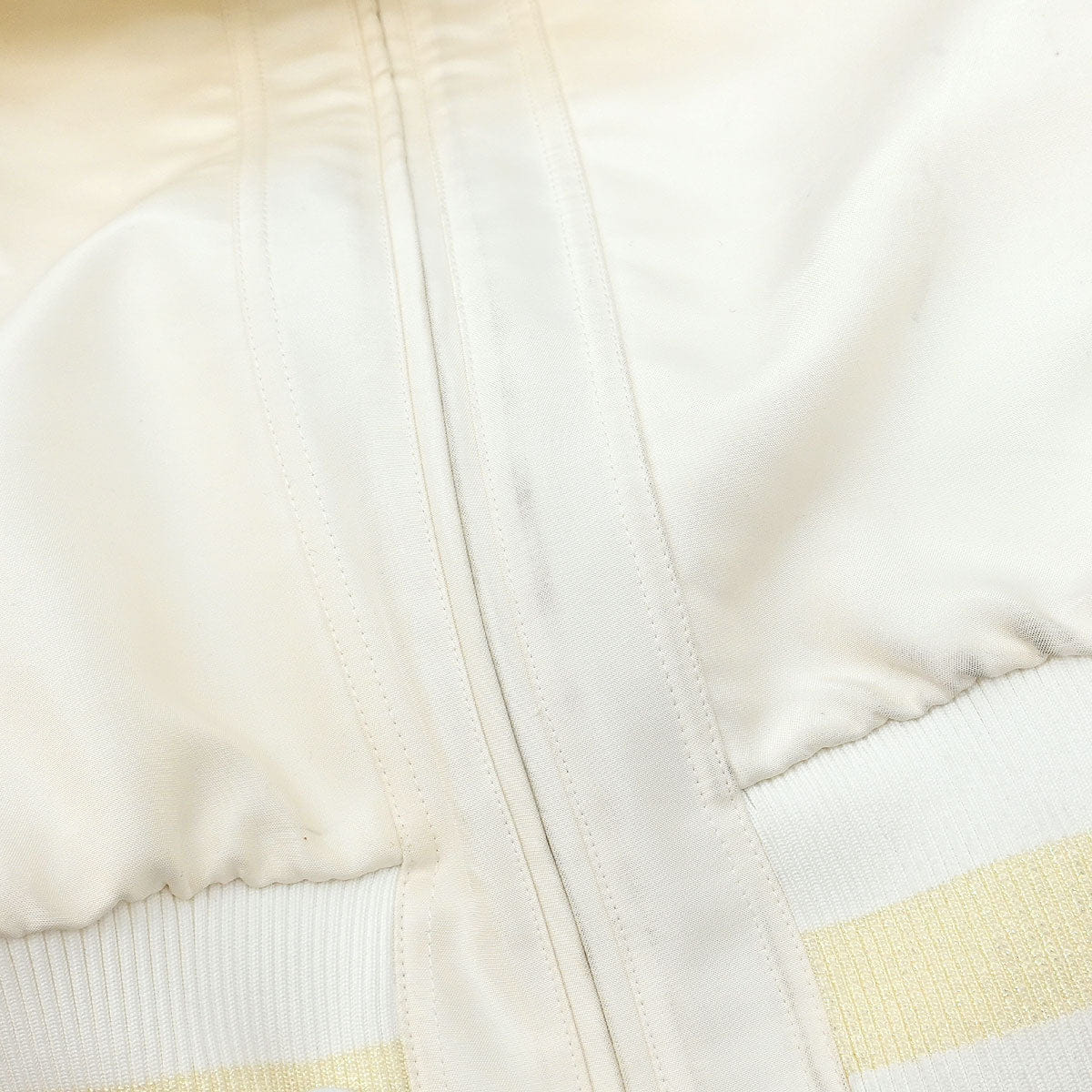 Chanel 2017 - 2018 Zip Up Jacket White #36