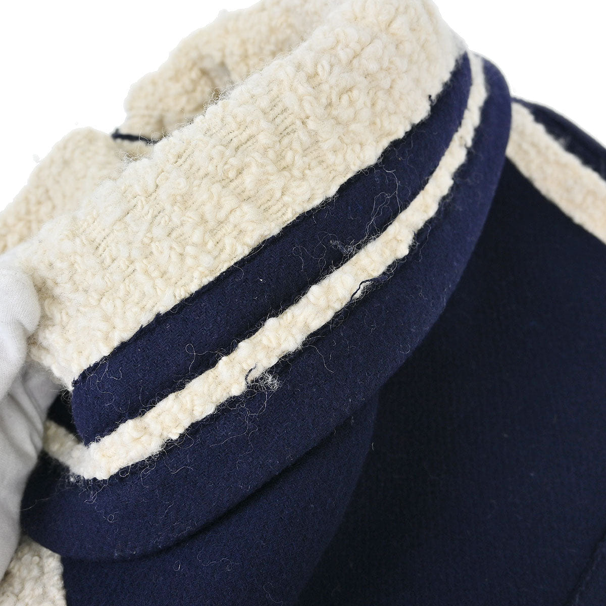Chanel 2011 - 2012 Single Breasted Zip Up Jacket Navy #34