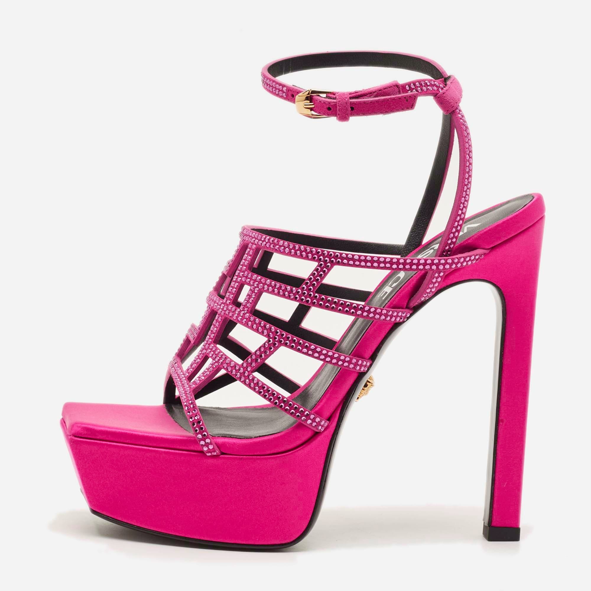 Versace Greca Maze Crystal Embellished