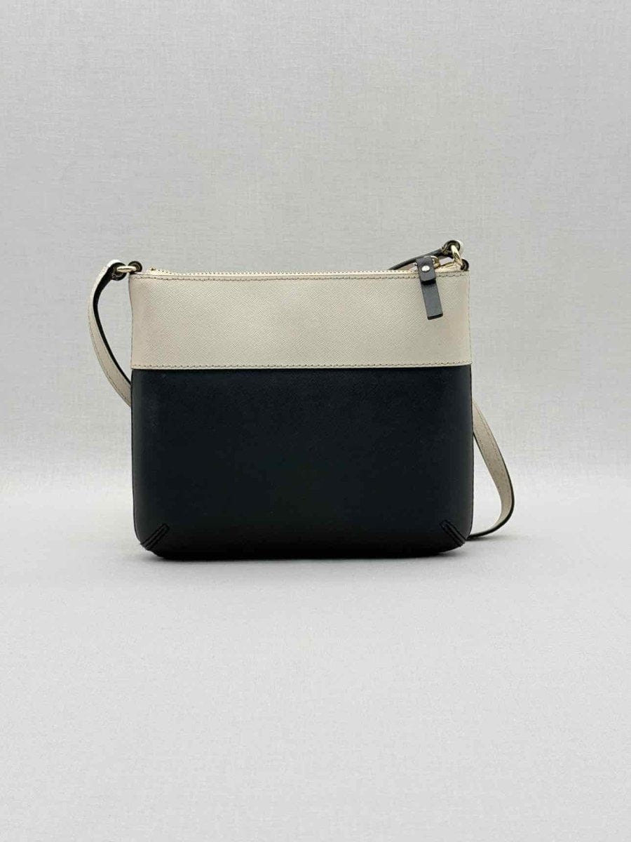 KATE SPADE Beige & Black Crossbody