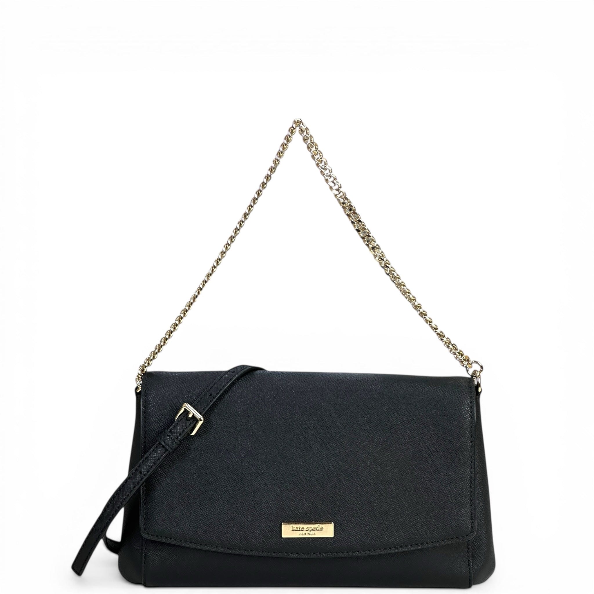 Kate Spade Laurel Way Crossbody Bag Black Leather