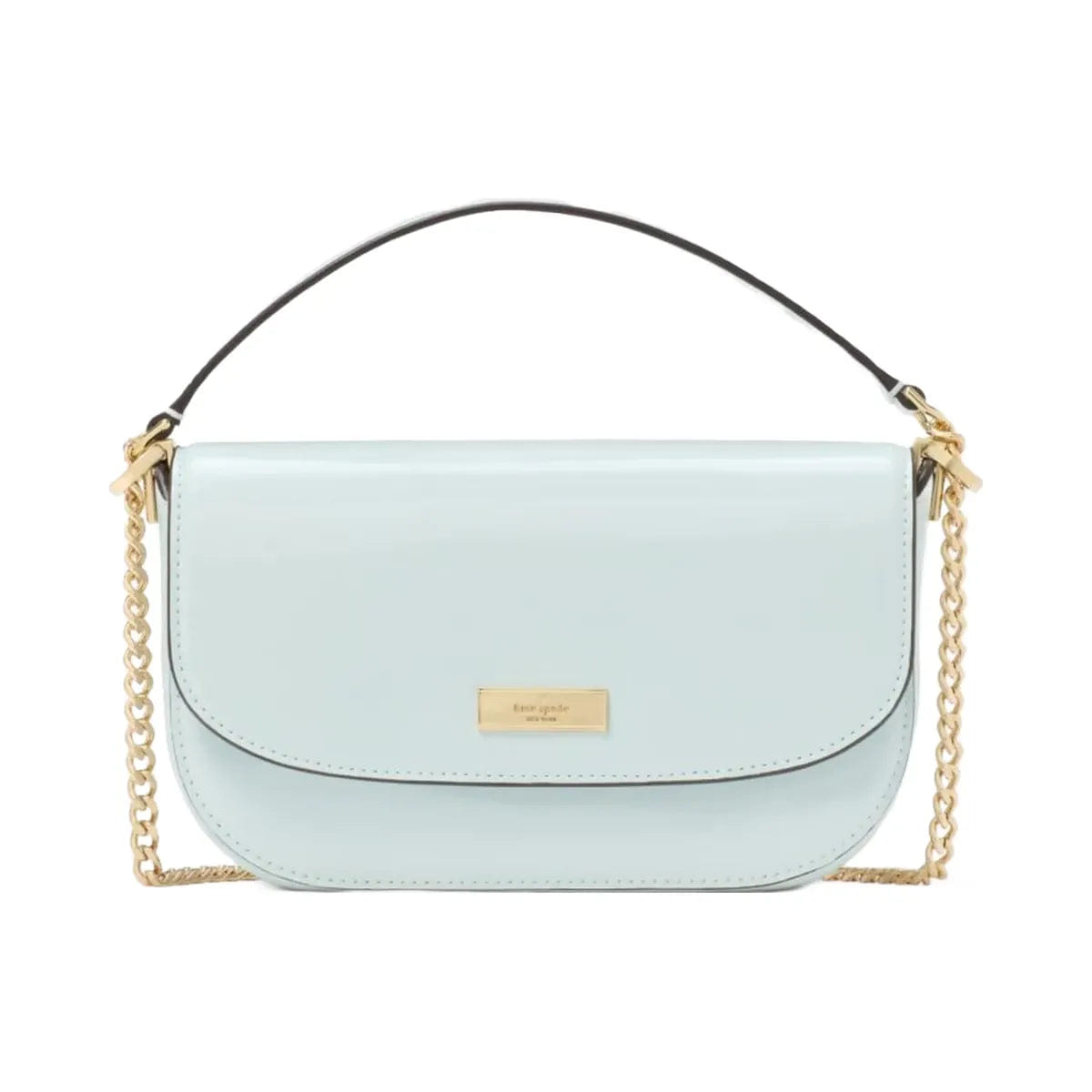 Kate Spade Krista Patent Chain Crossbody Hazy Morning