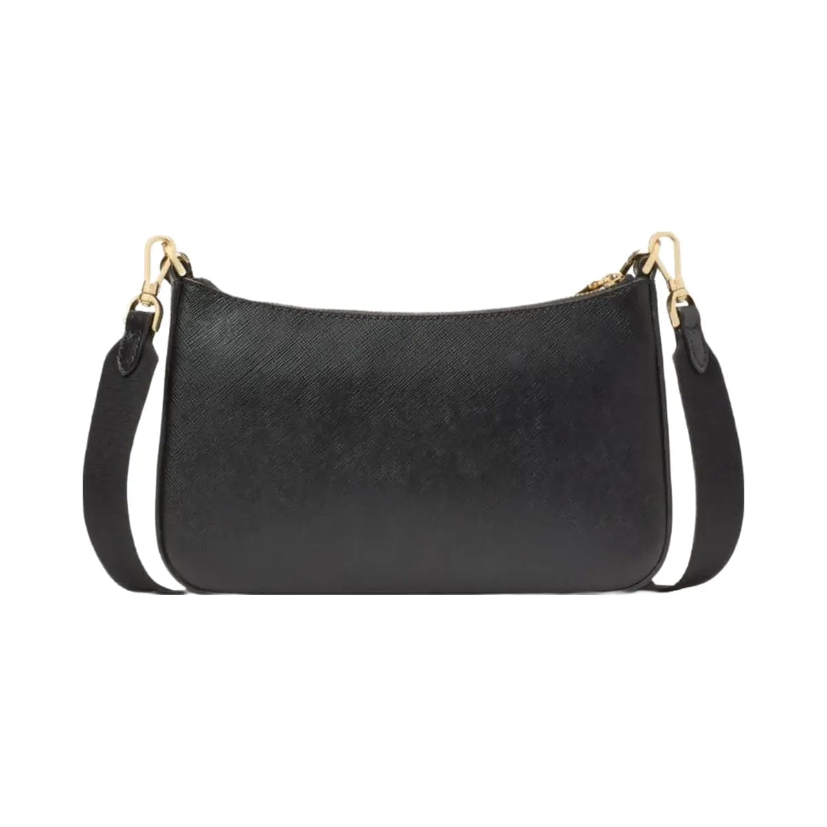 Kate Spade Duet Floral Applique Small Crossbody Black