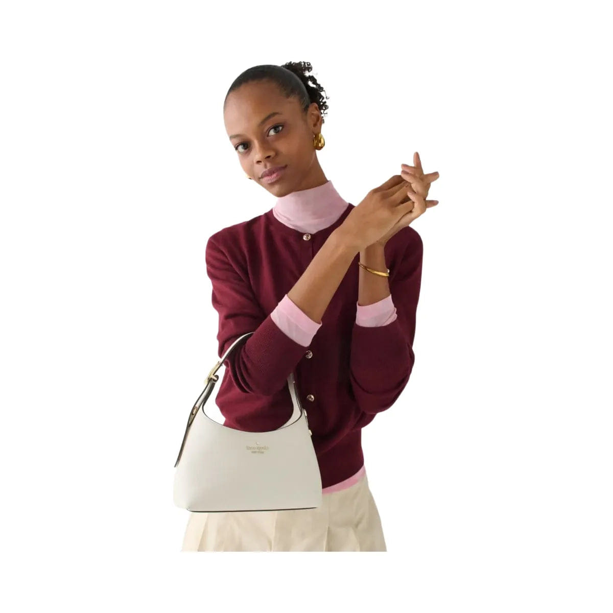 Kate Spade 454 Mini Crossbody Meringue