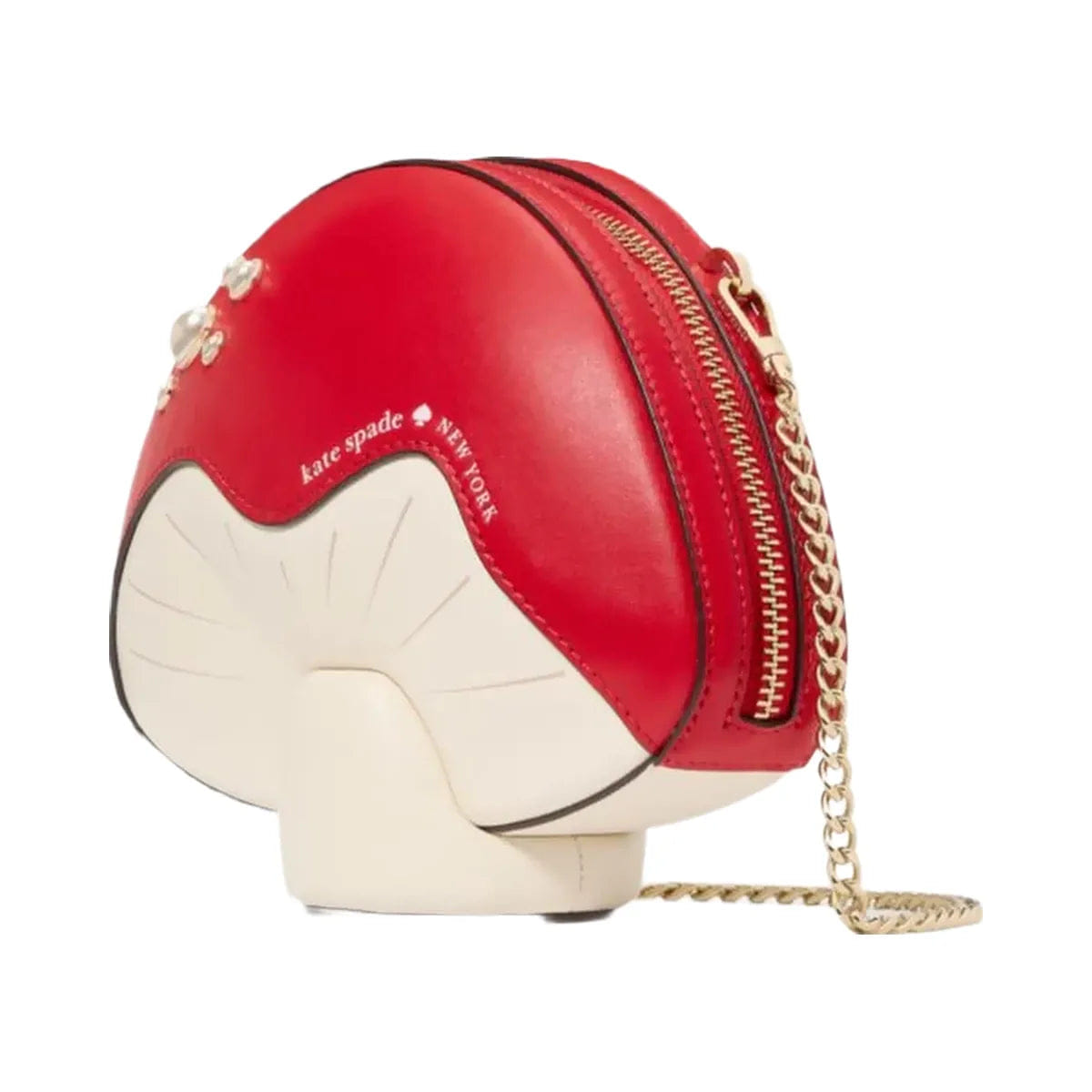 Kate Spade 3d Mushroom Crossbody Ruby Red Multi