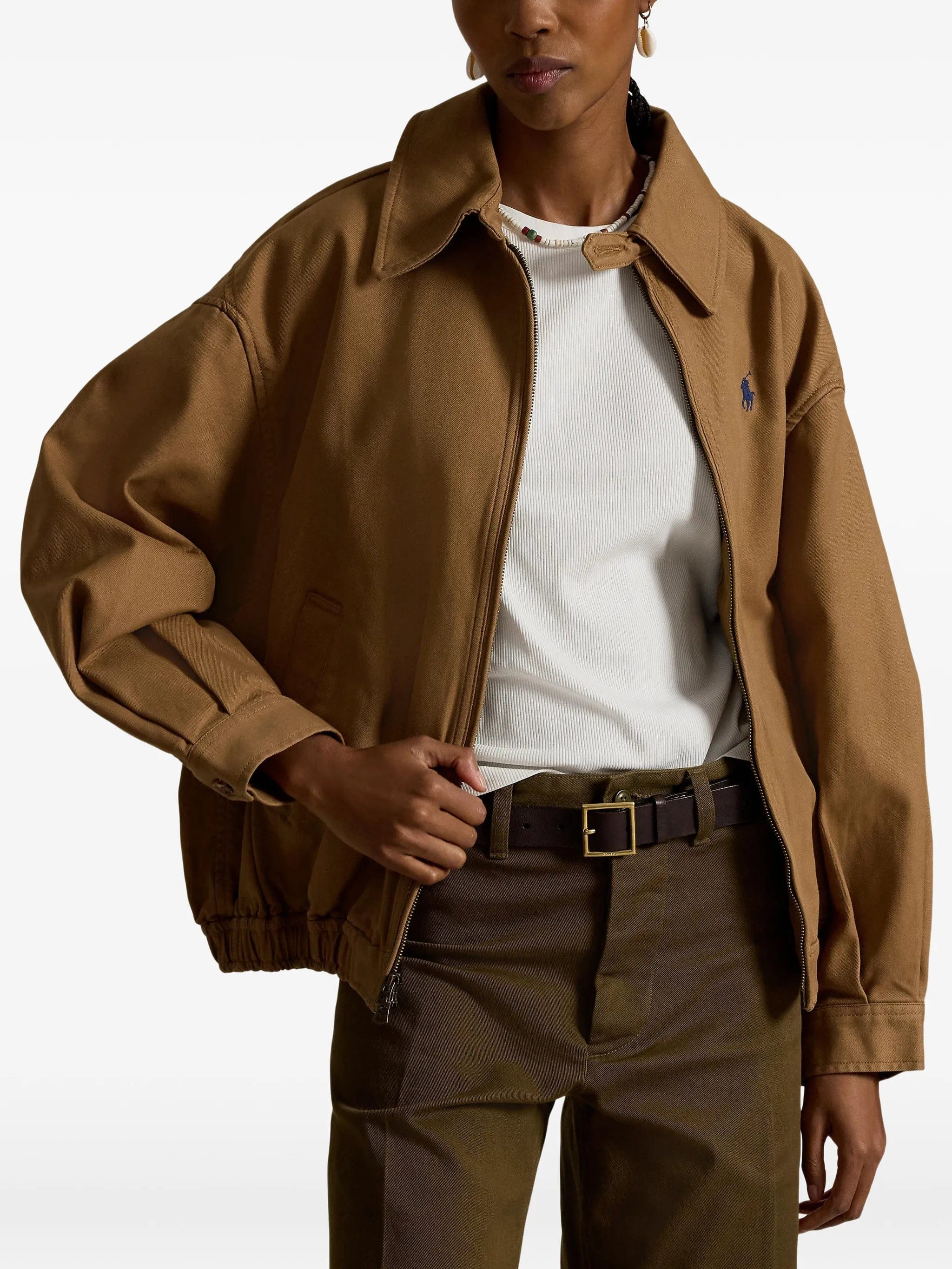 Polo Ralph Lauren pony - embroidered zip jacket