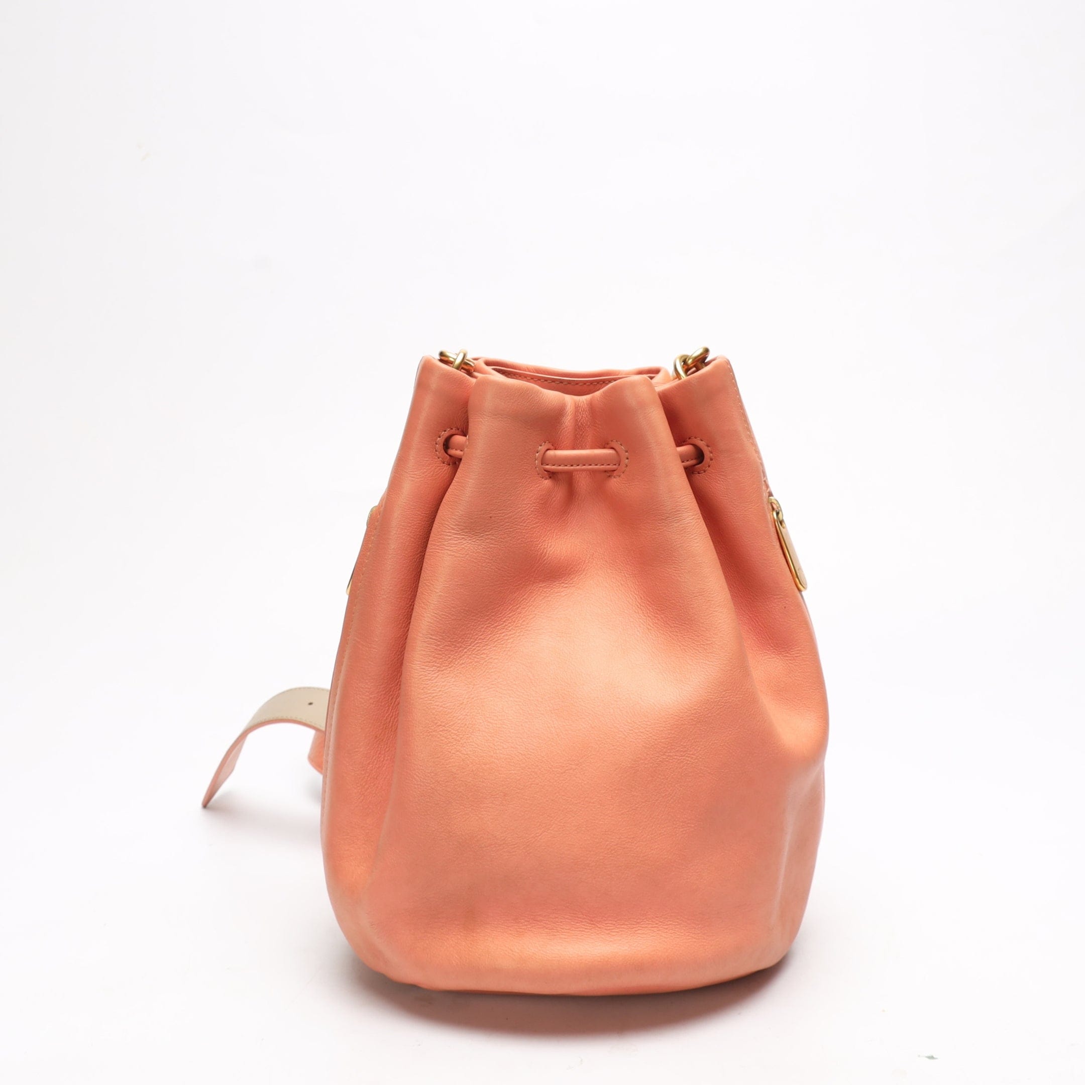 Marc Jacobs Peach The Bucket Sling Bag