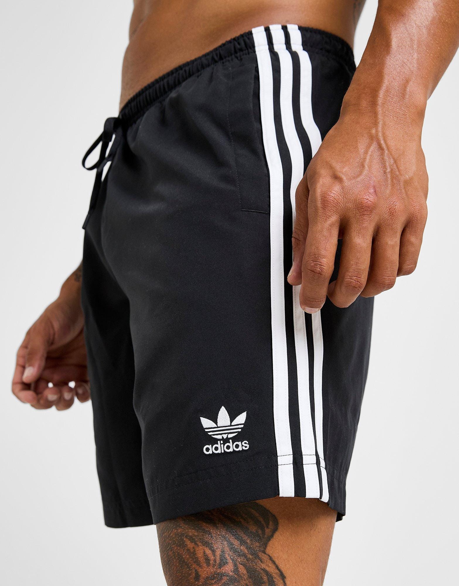 adidas Adicolor 3 - Stripes 8" Swim Shorts