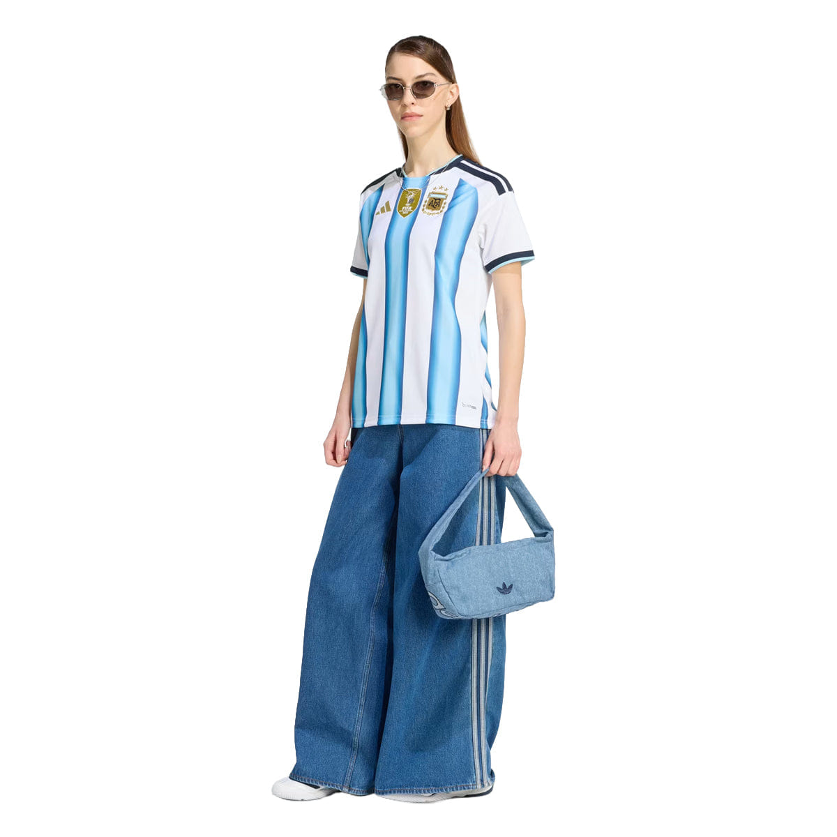 adidas Wmns Argentina 26 Home Jersey WHITE/BLUE
