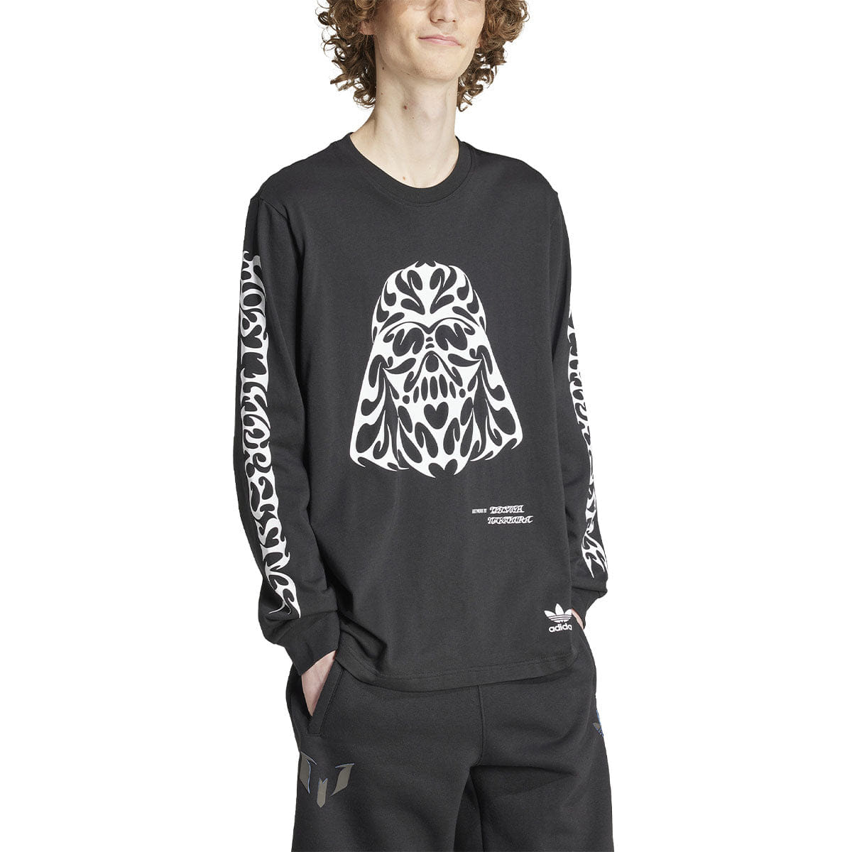 adidas Star Wars + Nanzuka LS T-Shirt Black