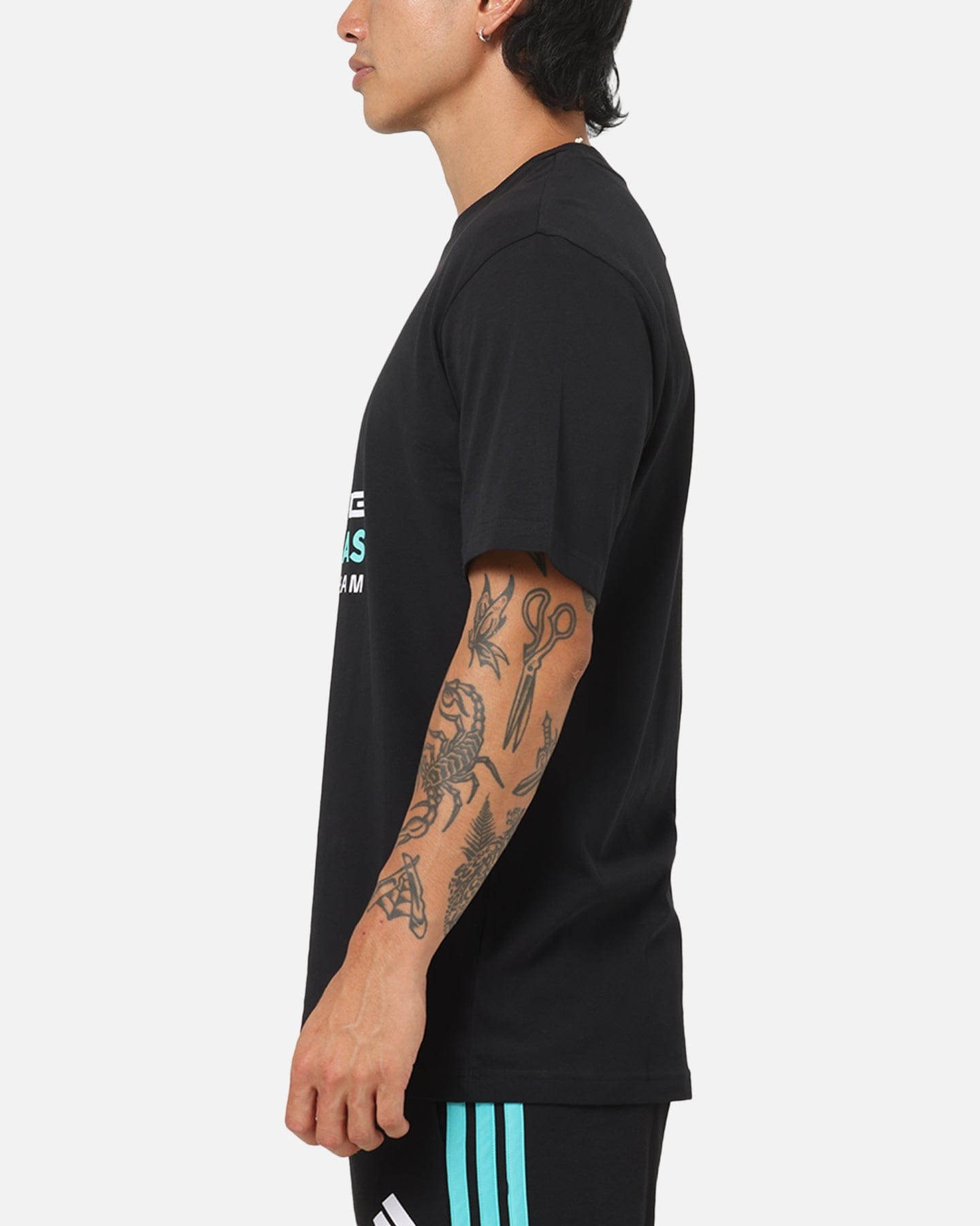adidas Mercedes - AMG Petronas Formula 1 Team DNA Graphic T - Shirt Black