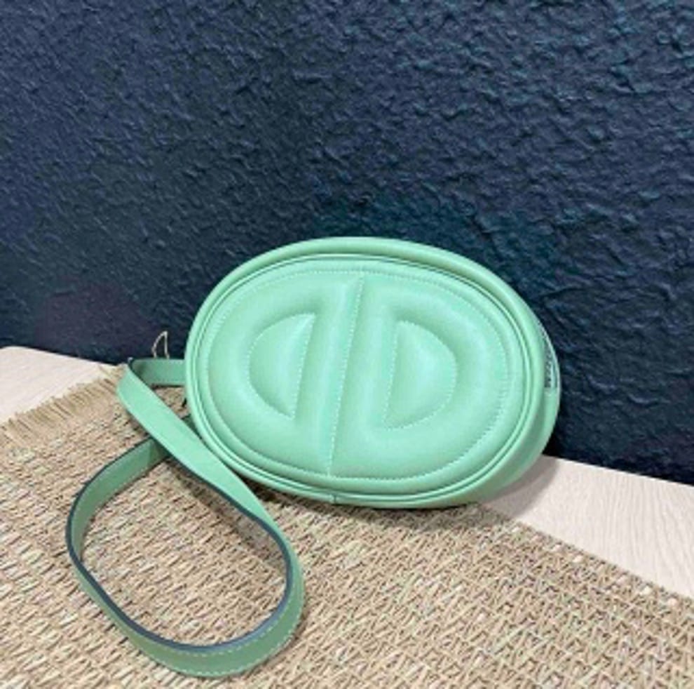 Hermes in the loop waist bag avocado green Y charm US6012623