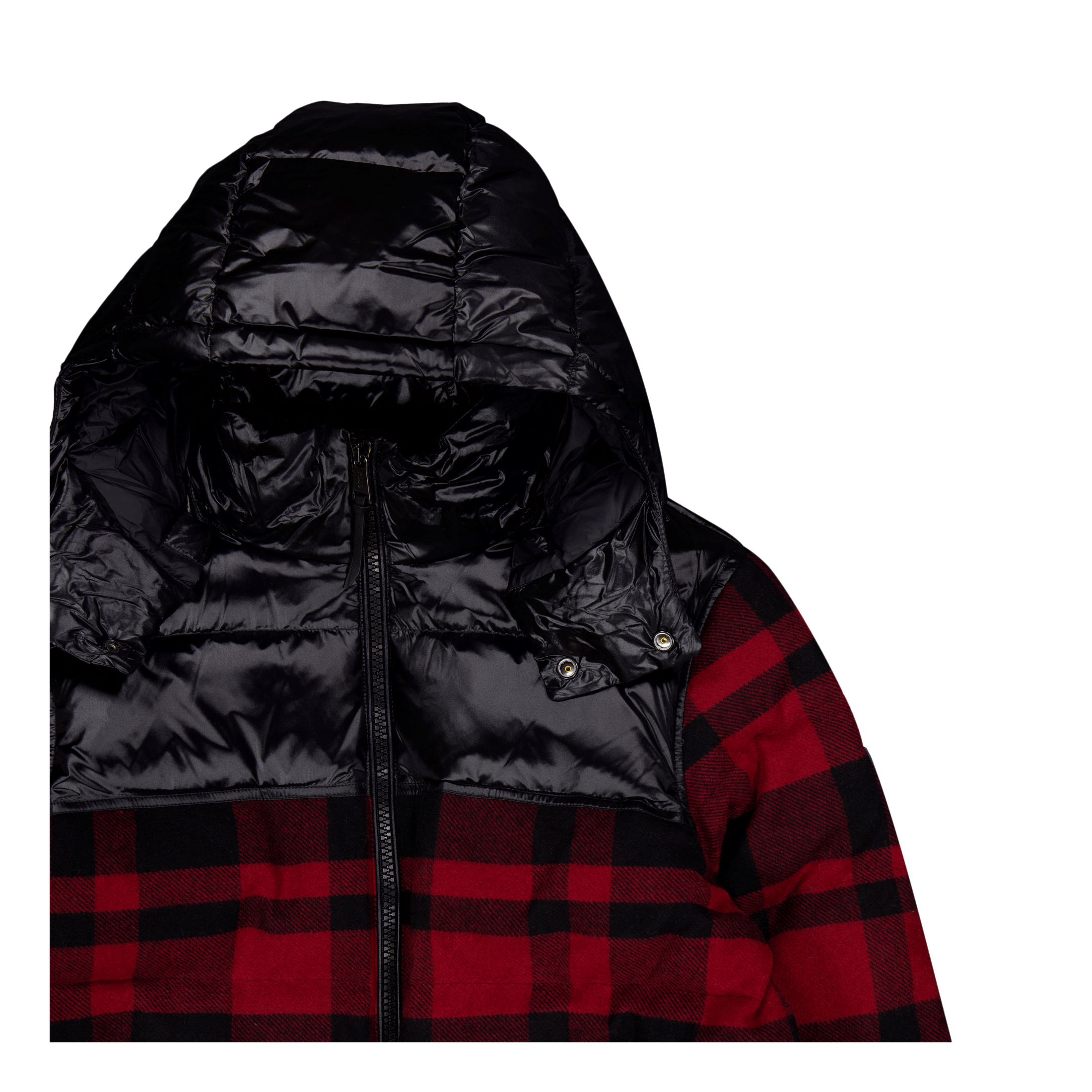 Polo Ralph Lauren Water - Repellent Hybrid Down Jacket Polo Black/Holiday Check