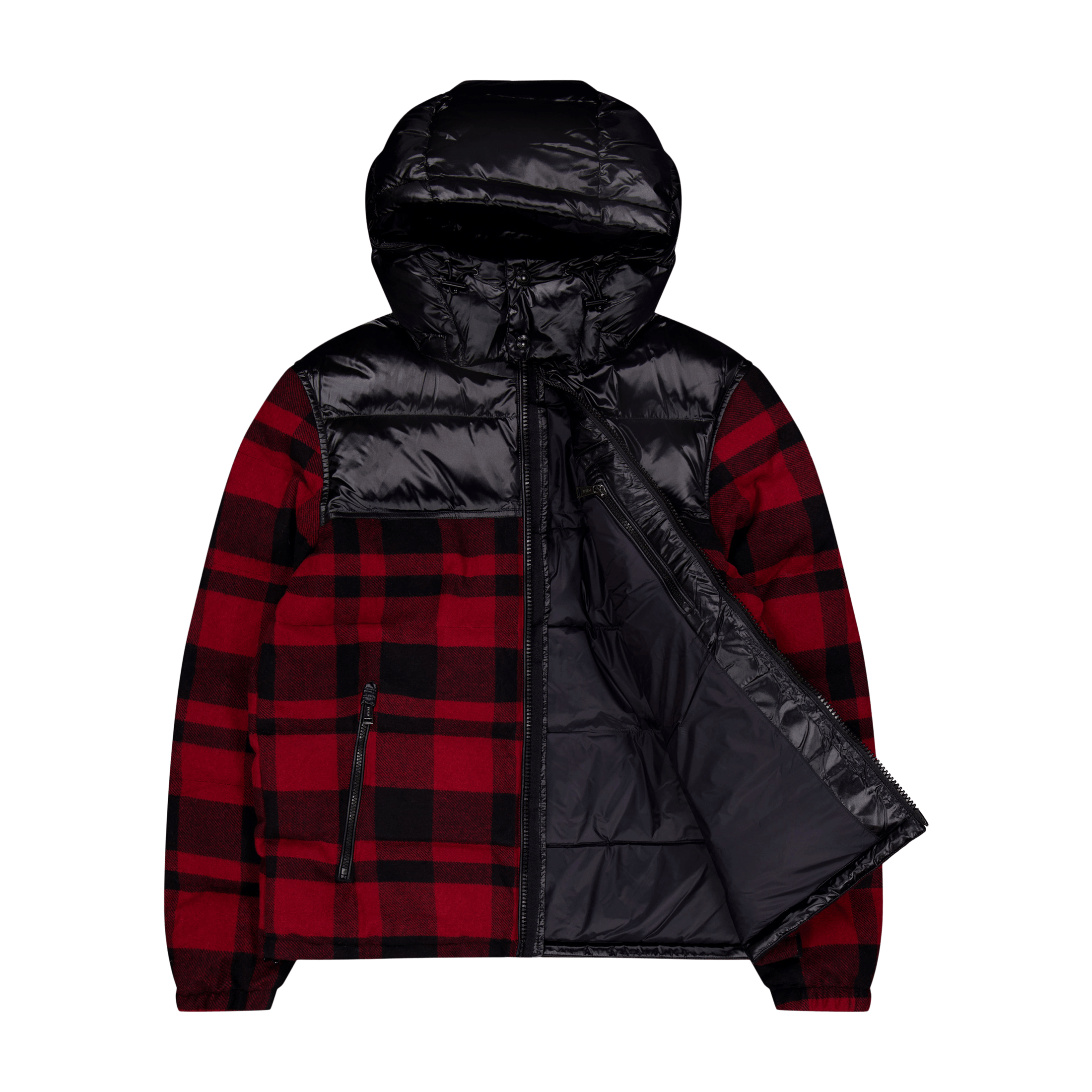 Polo Ralph Lauren Water - Repellent Hybrid Down Jacket Polo Black/Holiday Check