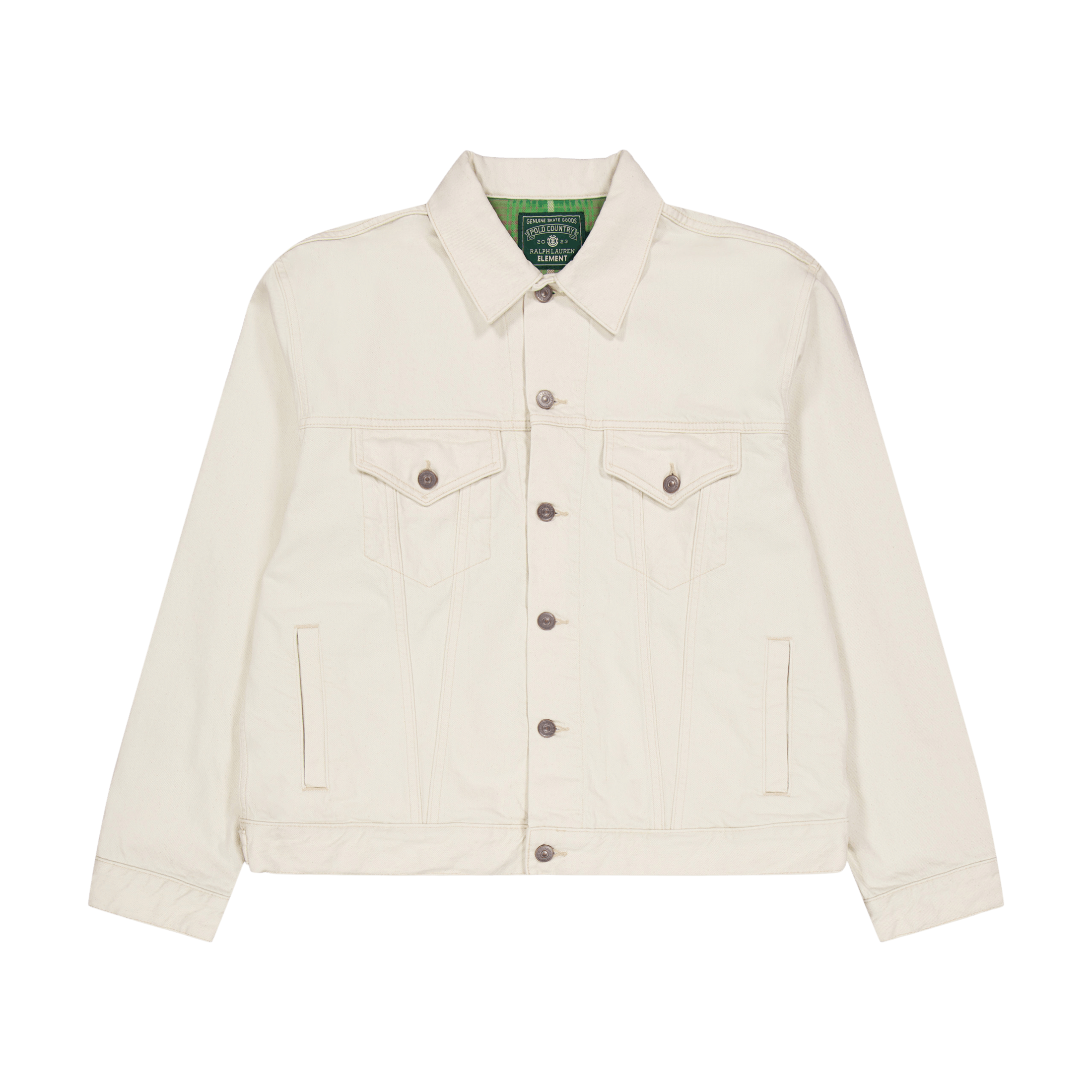 Polo Ralph Lauren Polo x Element Denim Trucker Jacket Ecru