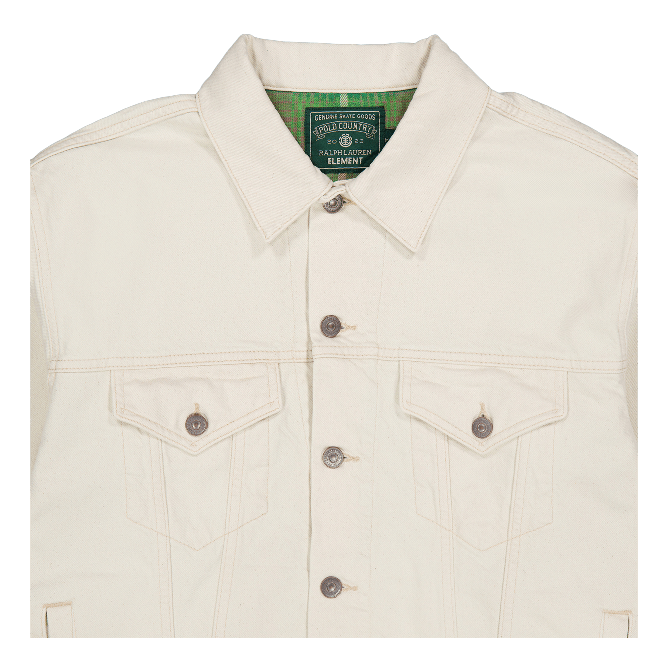 Polo Ralph Lauren Polo x Element Denim Trucker Jacket Ecru