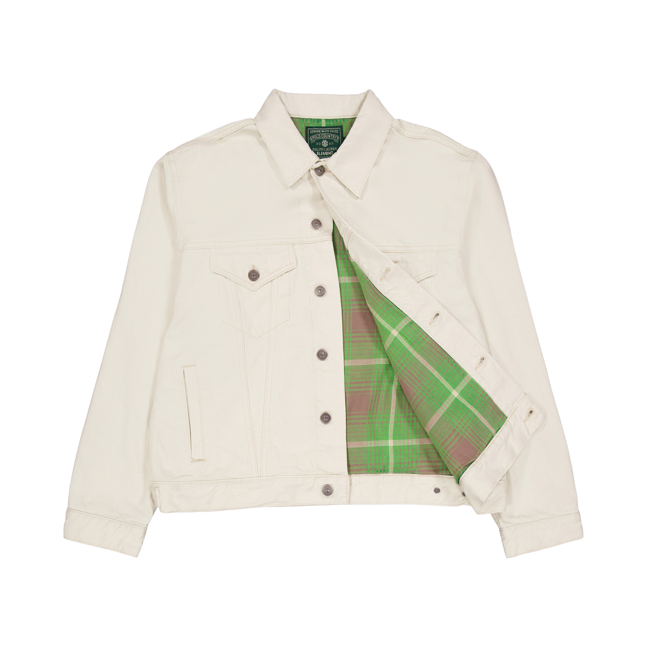 Polo Ralph Lauren Polo x Element Denim Trucker Jacket Ecru