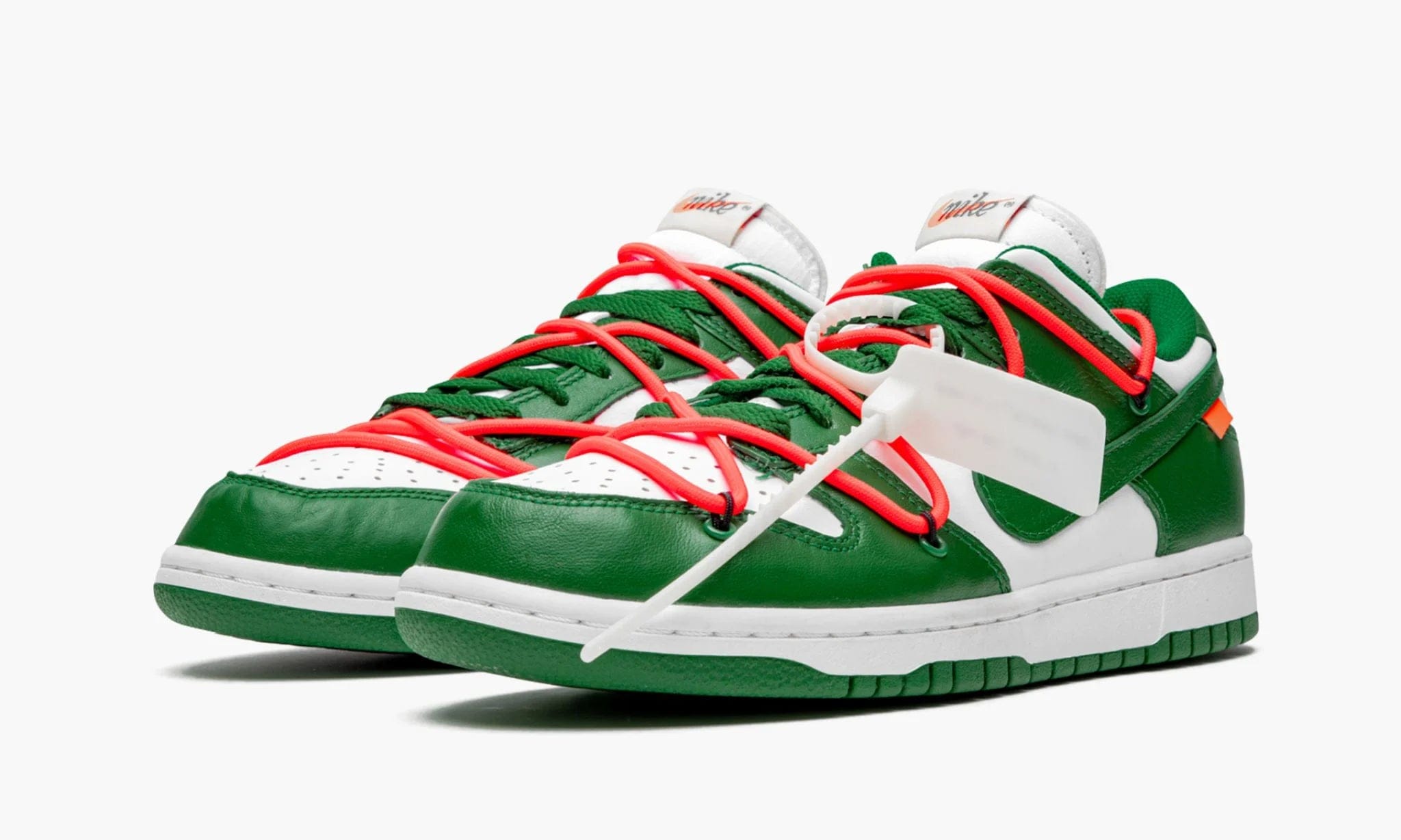 Off-White Nike Dunk Low Off - White Pine Green